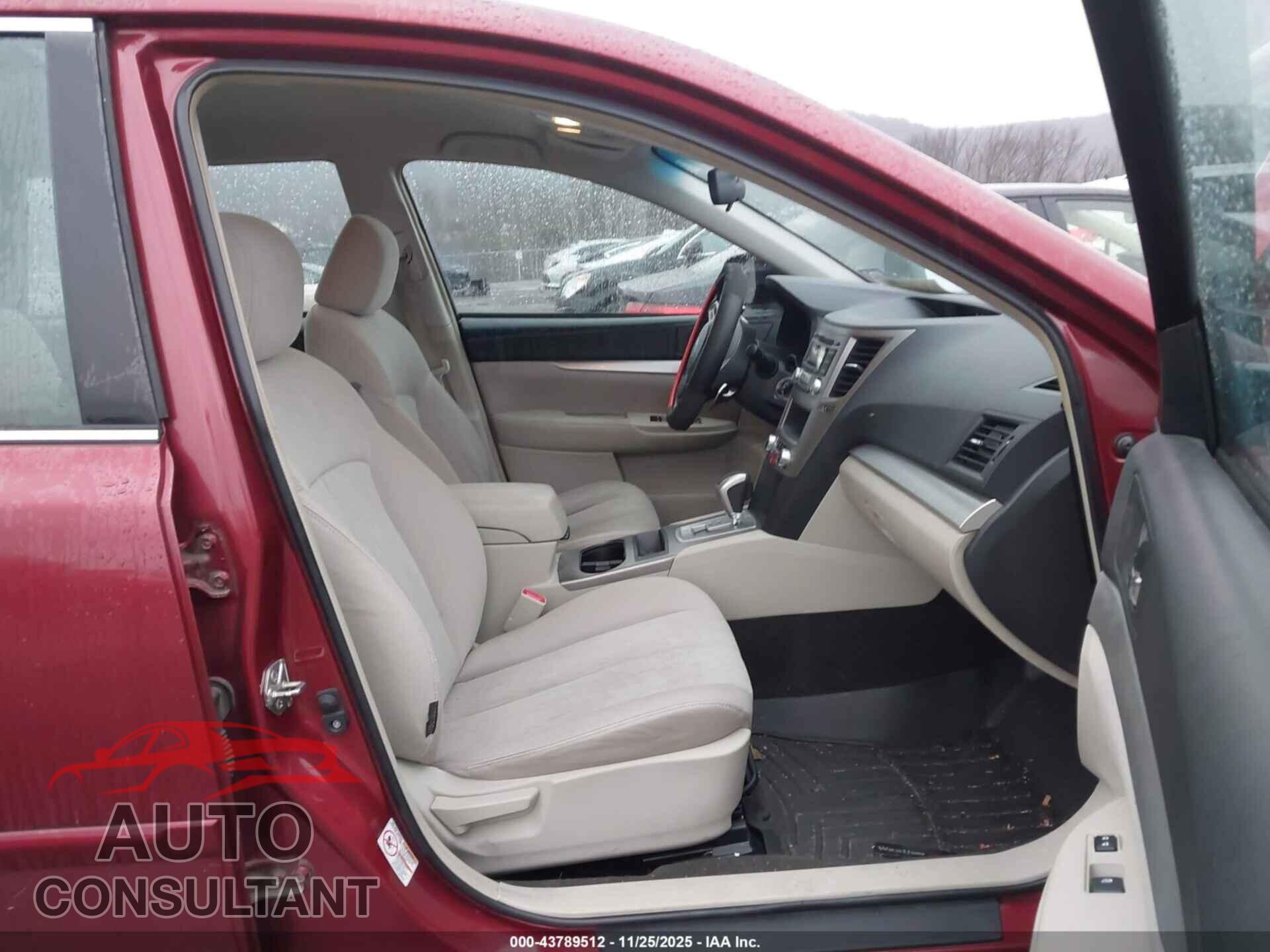SUBARU OUTBACK 2014 - 4S4BRBAC9E3232262