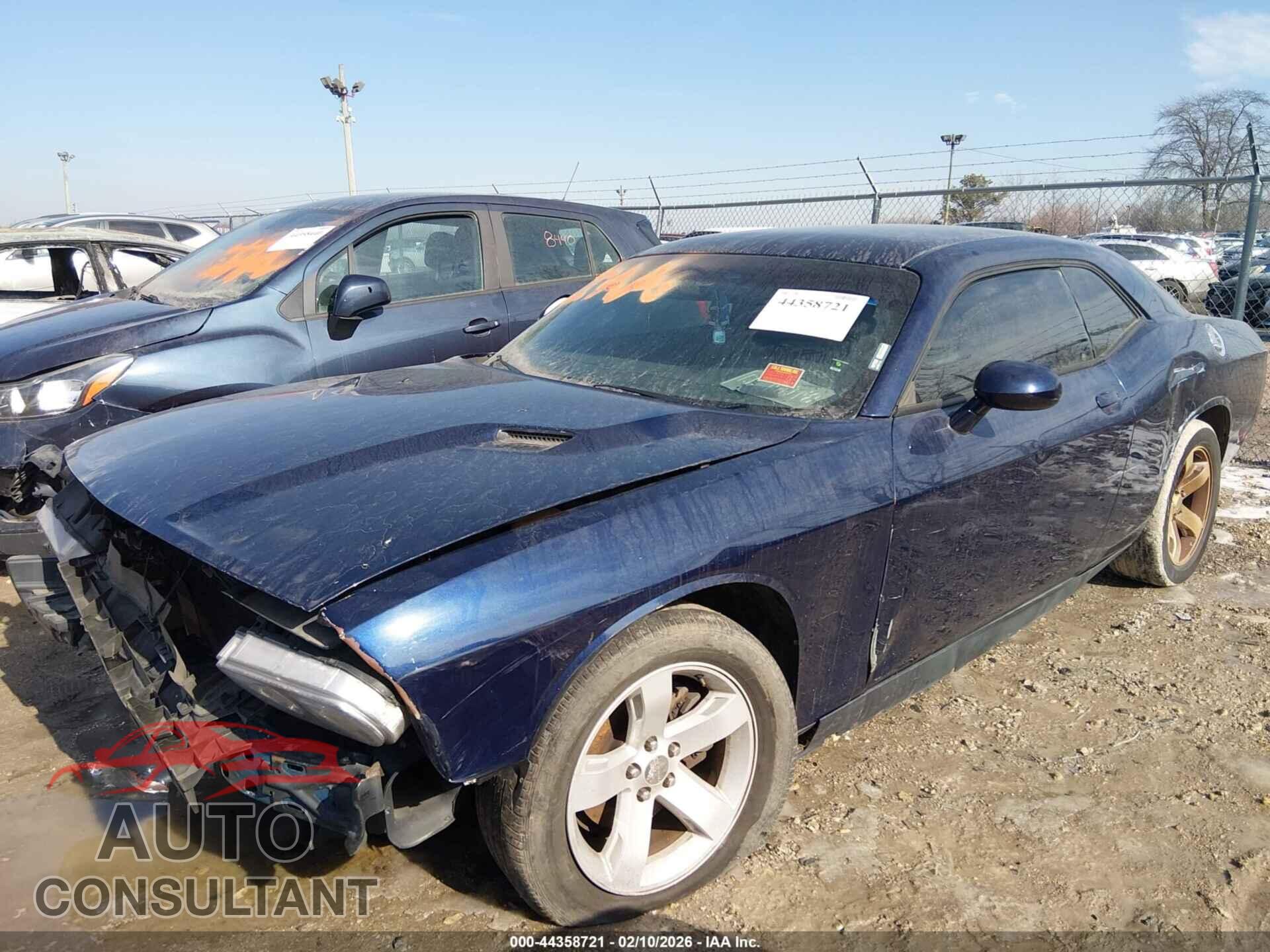 DODGE CHALLENGER 2014 - 2C3CDYAG2EH270012