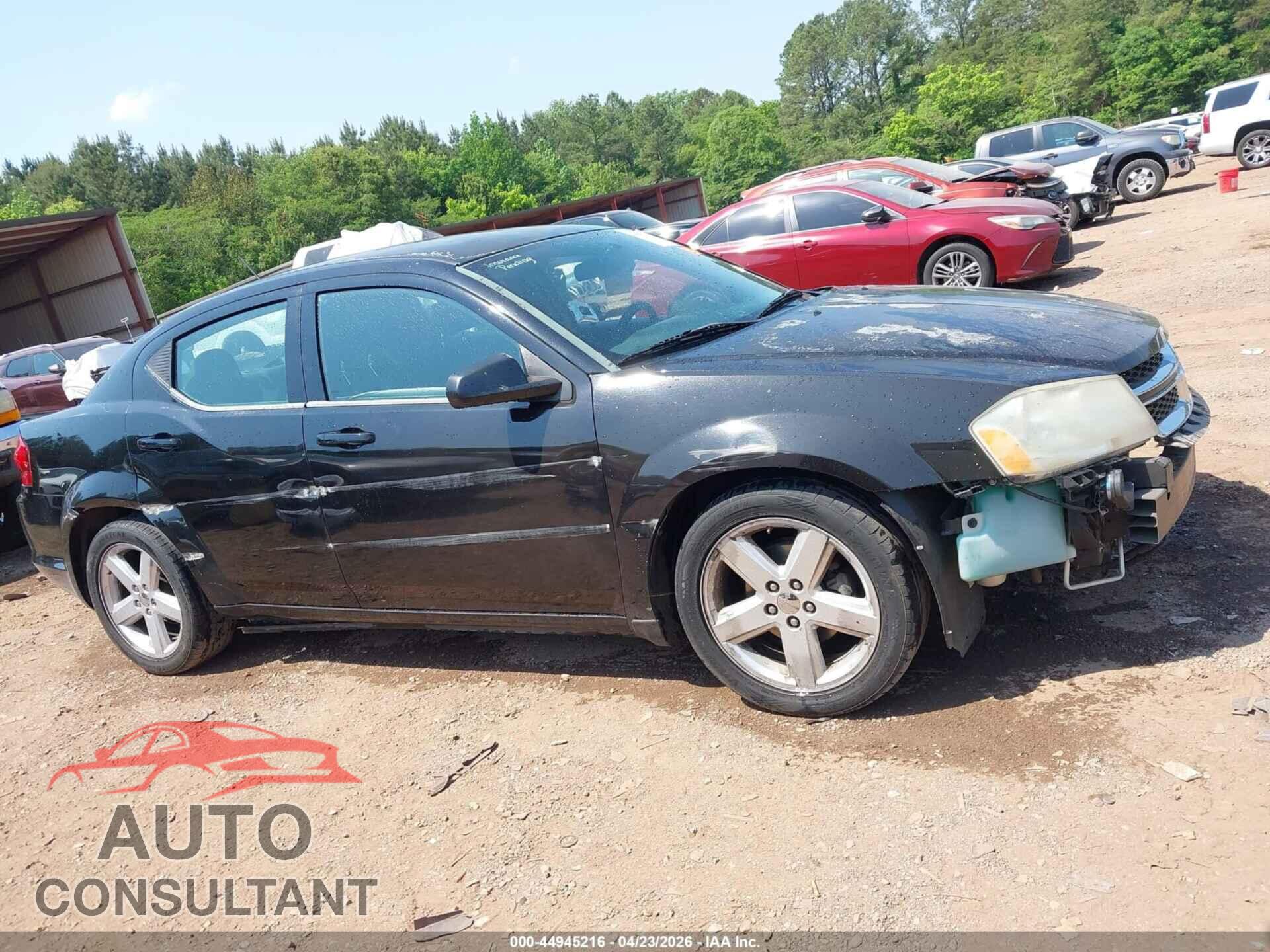 DODGE AVENGER 2013 - 1C3CDZAB1DN646201