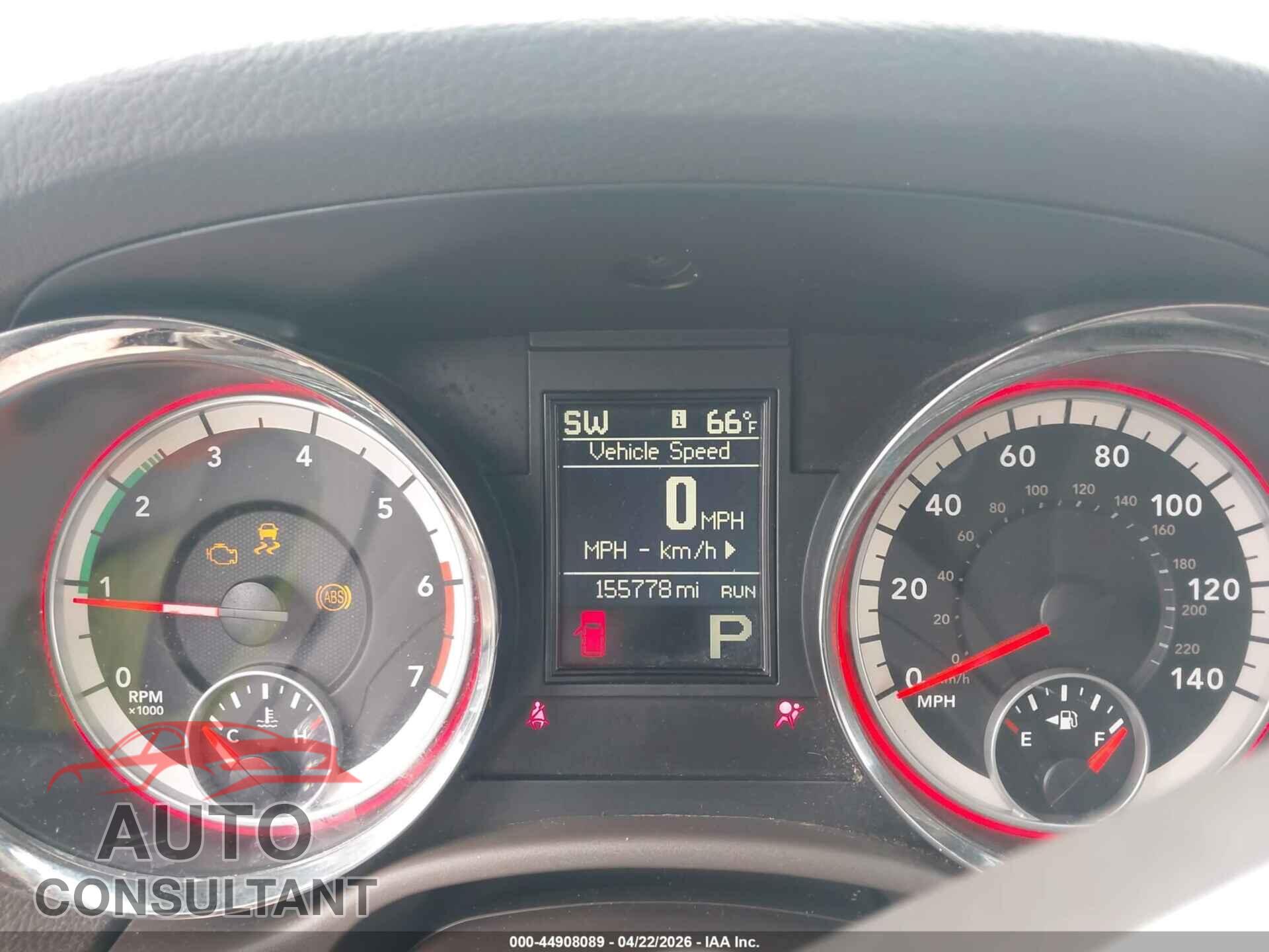 DODGE DURANGO 2013 - 1C4SDHDT2DC689589