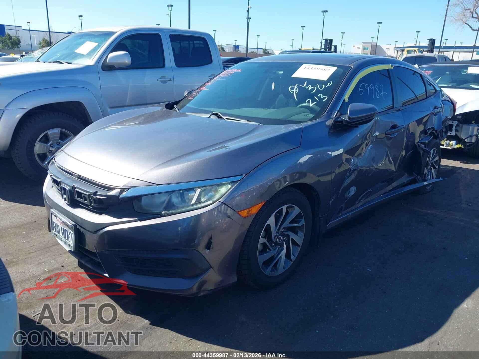 HONDA CIVIC 2017 - 19XFC2F71HE213947