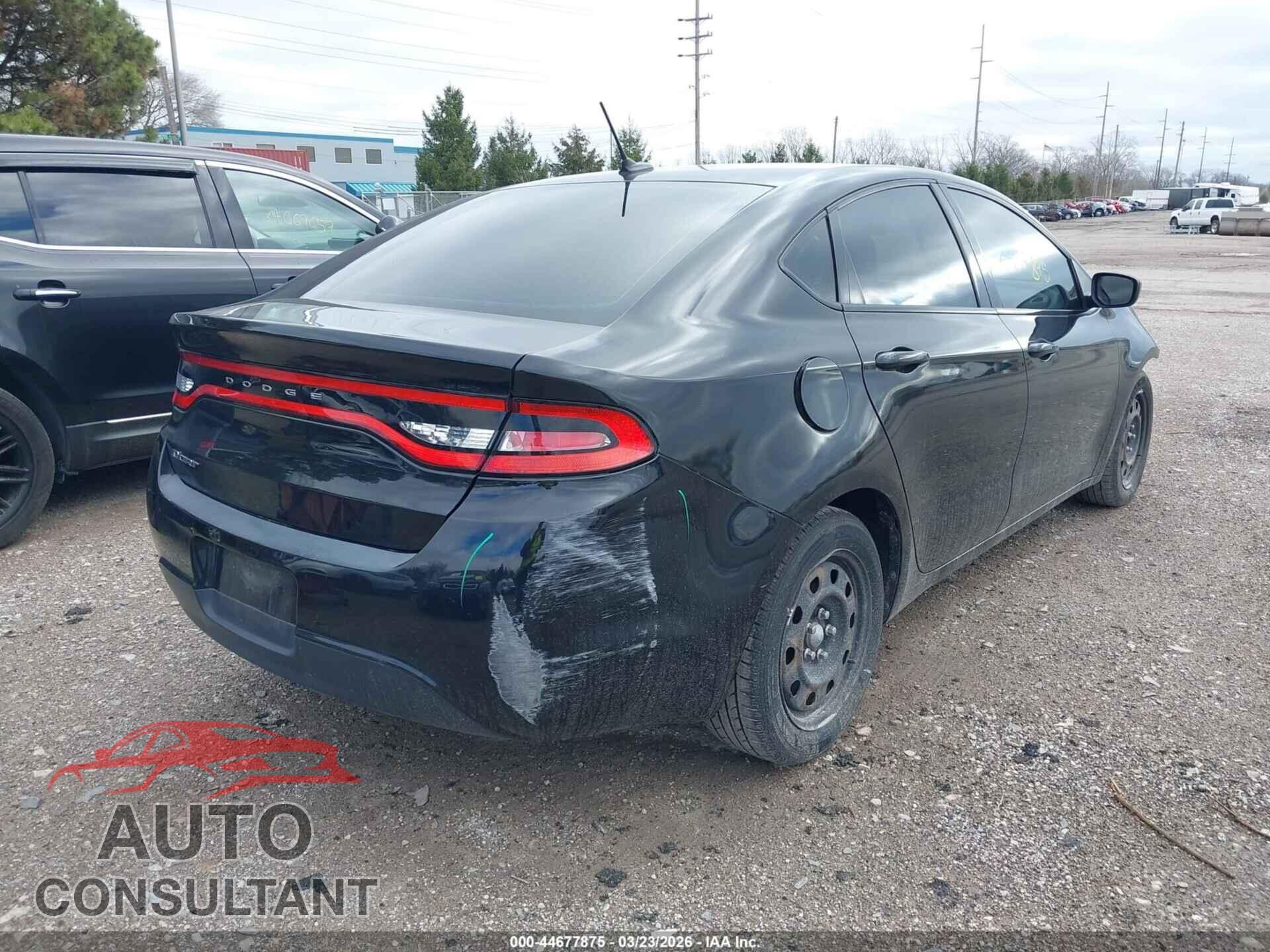 DODGE DART 2015 - 1C3CDFAA8FD253178