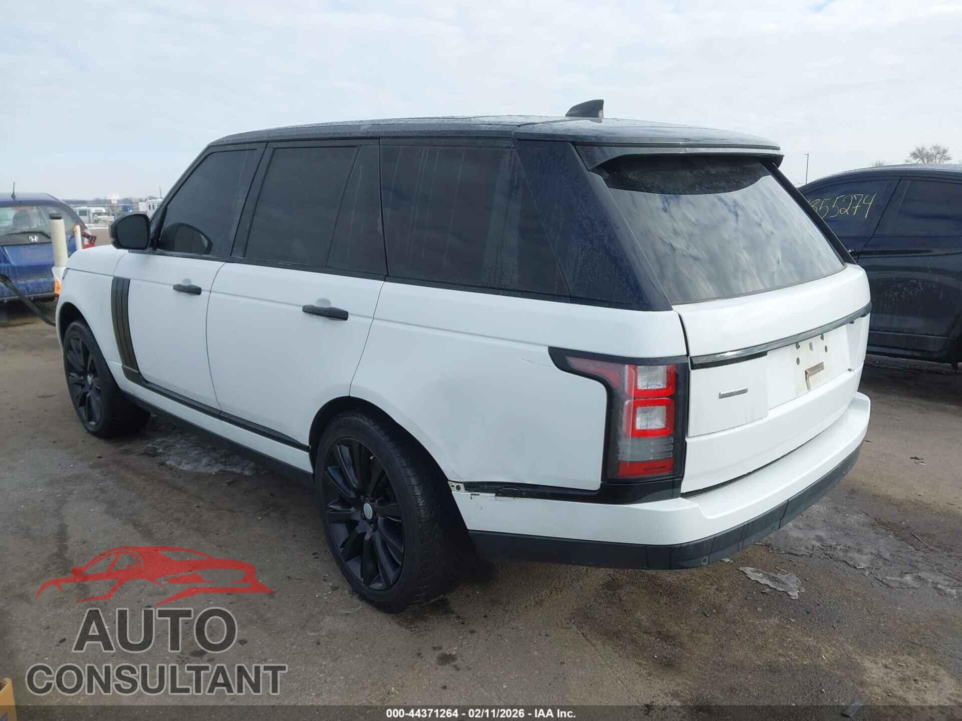 LAND ROVER RANGE ROVER 2017 - SALGS2FEXHA357398