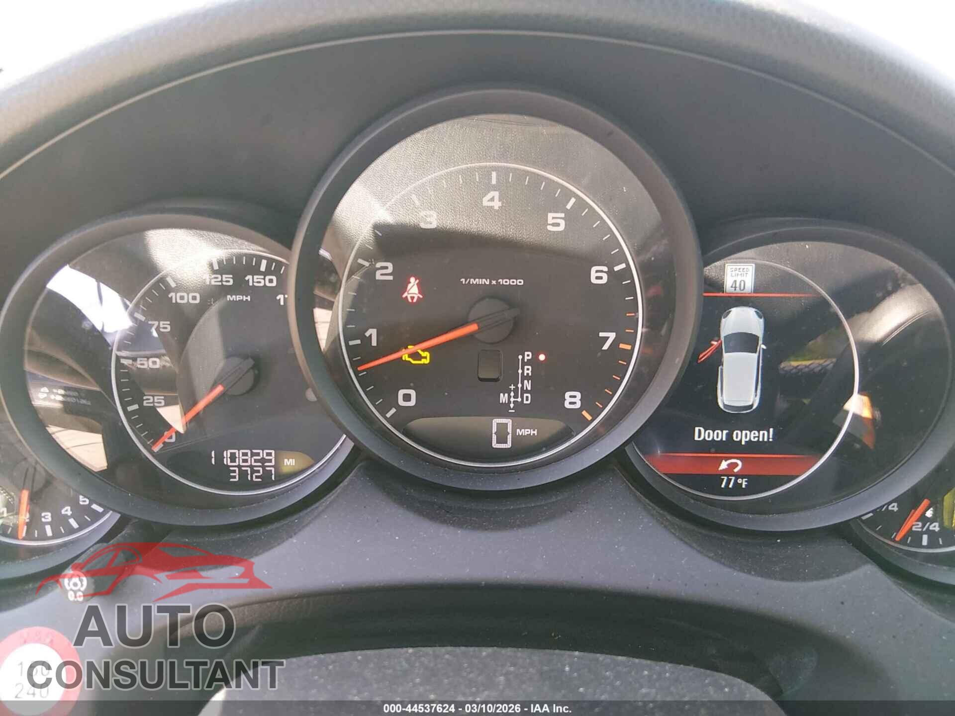 PORSCHE CAYENNE 2013 - WP1AA2A25DLA01094
