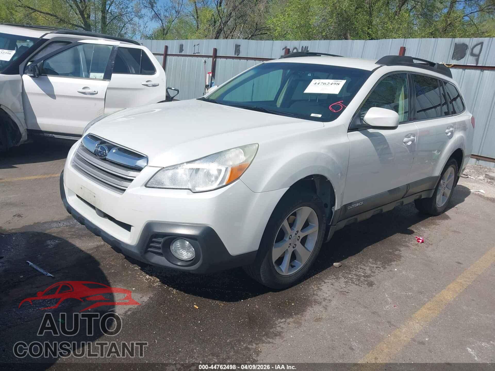SUBARU OUTBACK 2013 - 4S4BRCCC8D3247840