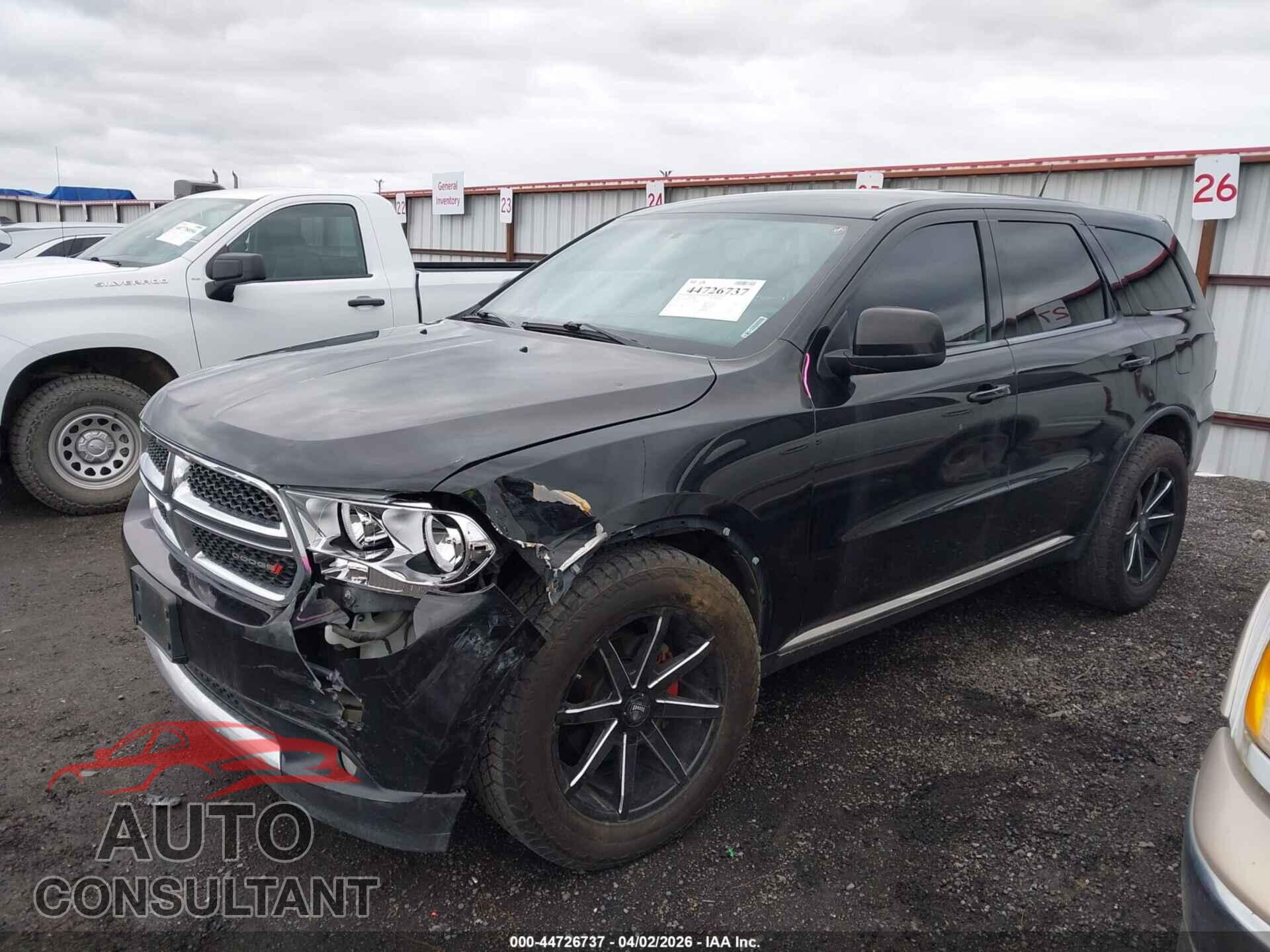 DODGE DURANGO 2013 - 1C4RDJAG2DC504809