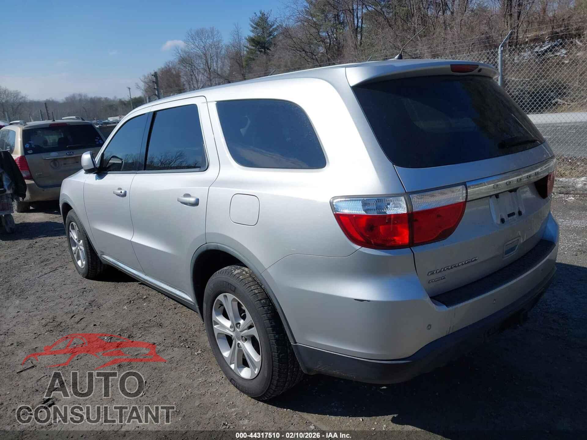 DODGE DURANGO 2011 - 1D4RE2GG9BC628490