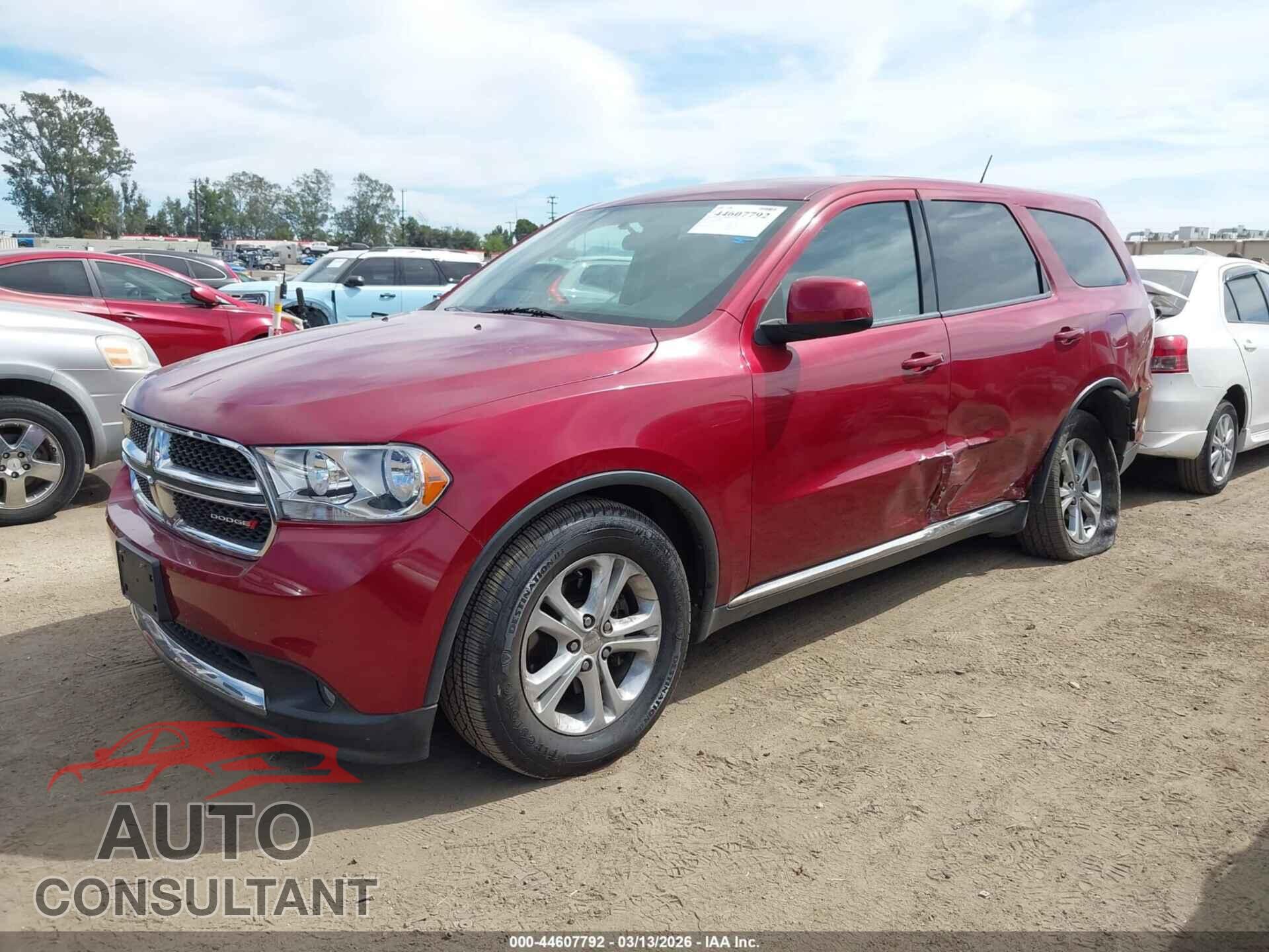 DODGE DURANGO 2013 - 1C4RDHAG9DC676070