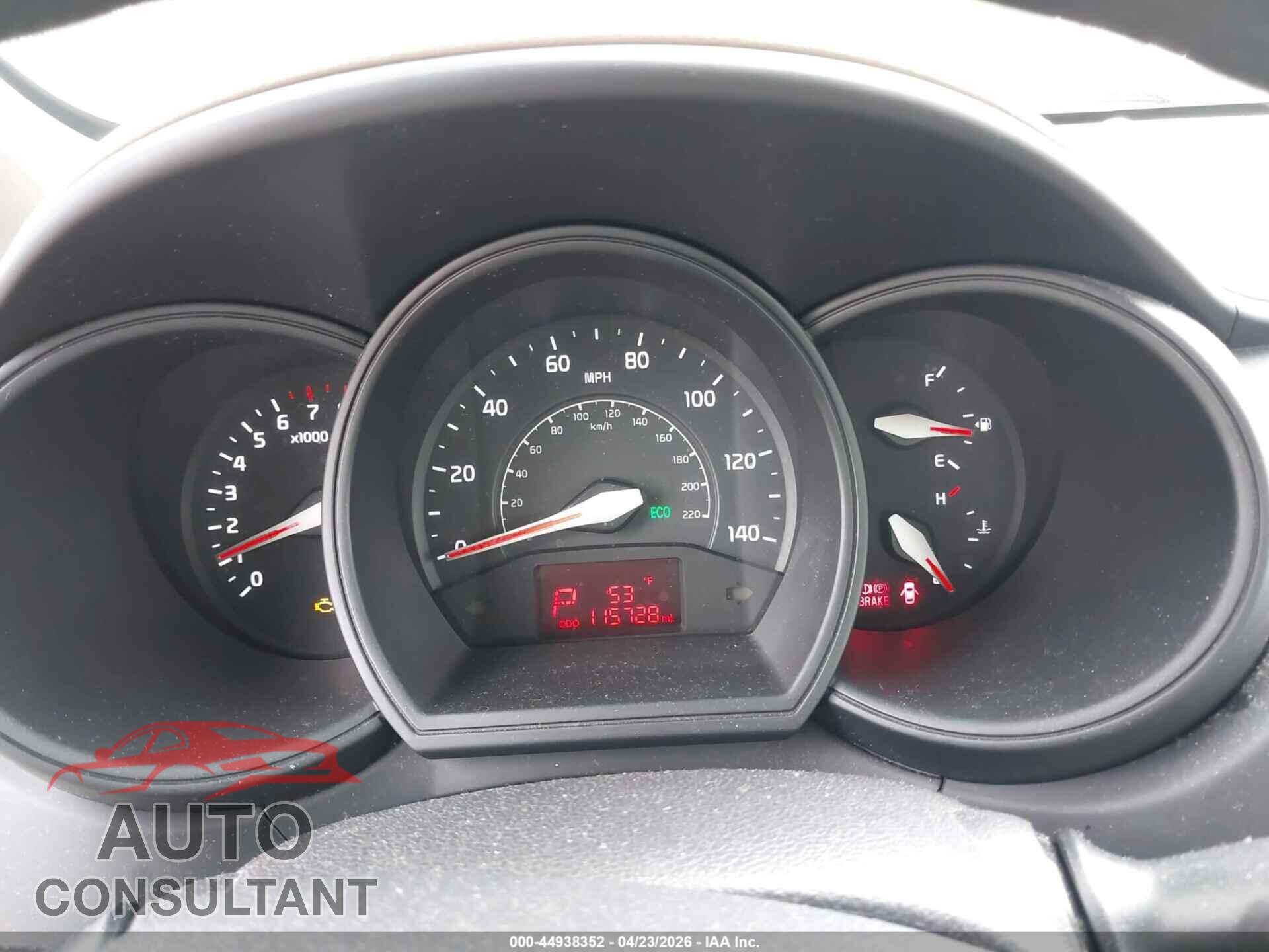 KIA RIO 2014 - KNADM4A30E6365480