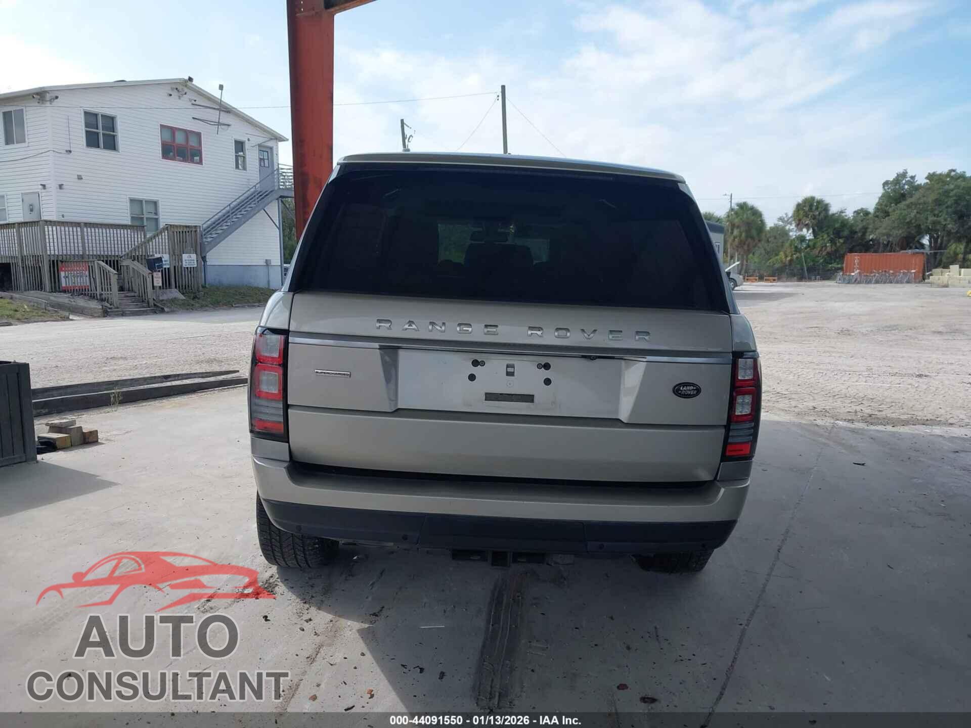 LAND ROVER RANGE ROVER 2013 - SALGS2EF2DA109151