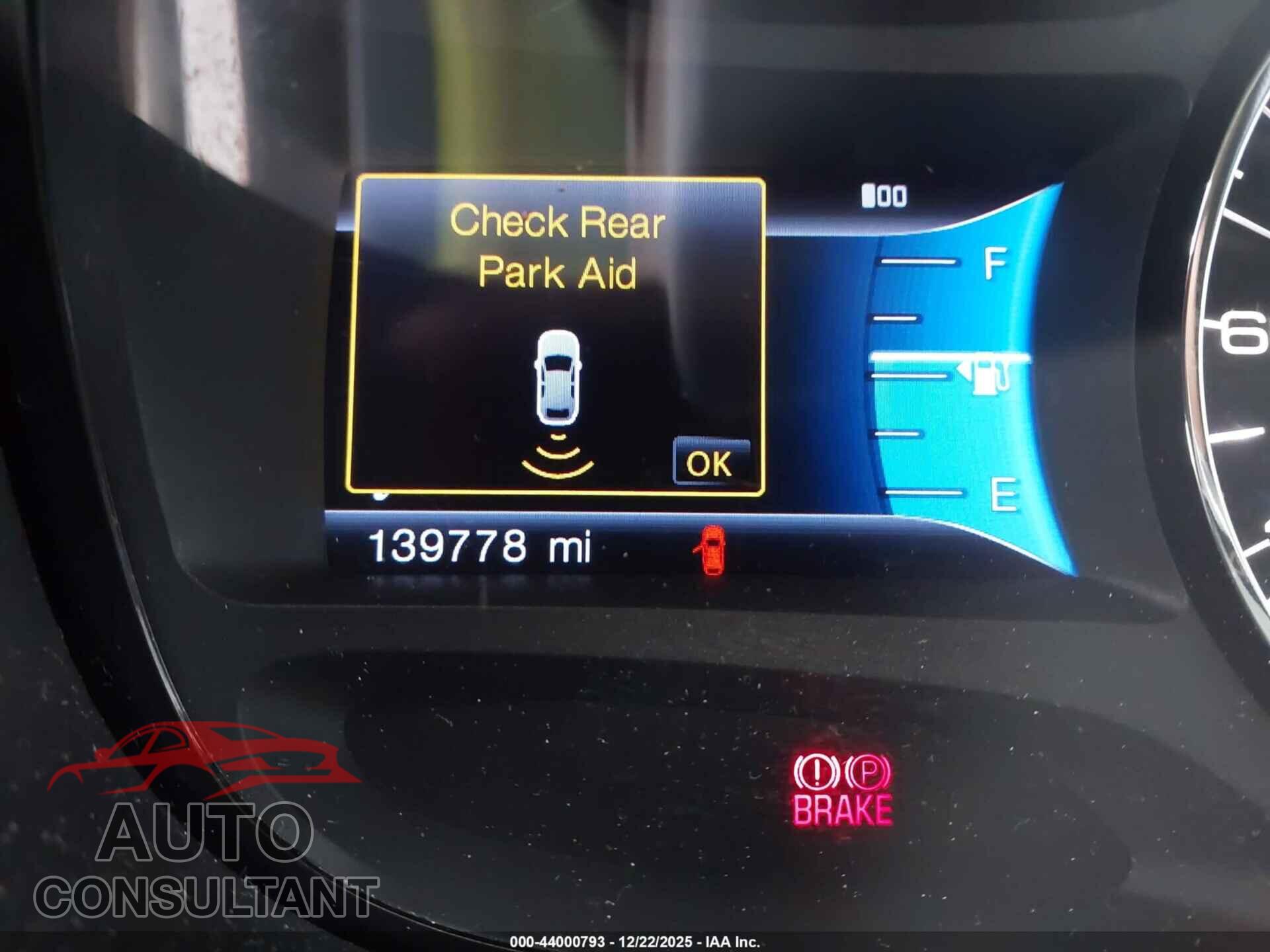 FORD EDGE 2013 - 2FMDK3KC7DBB36713