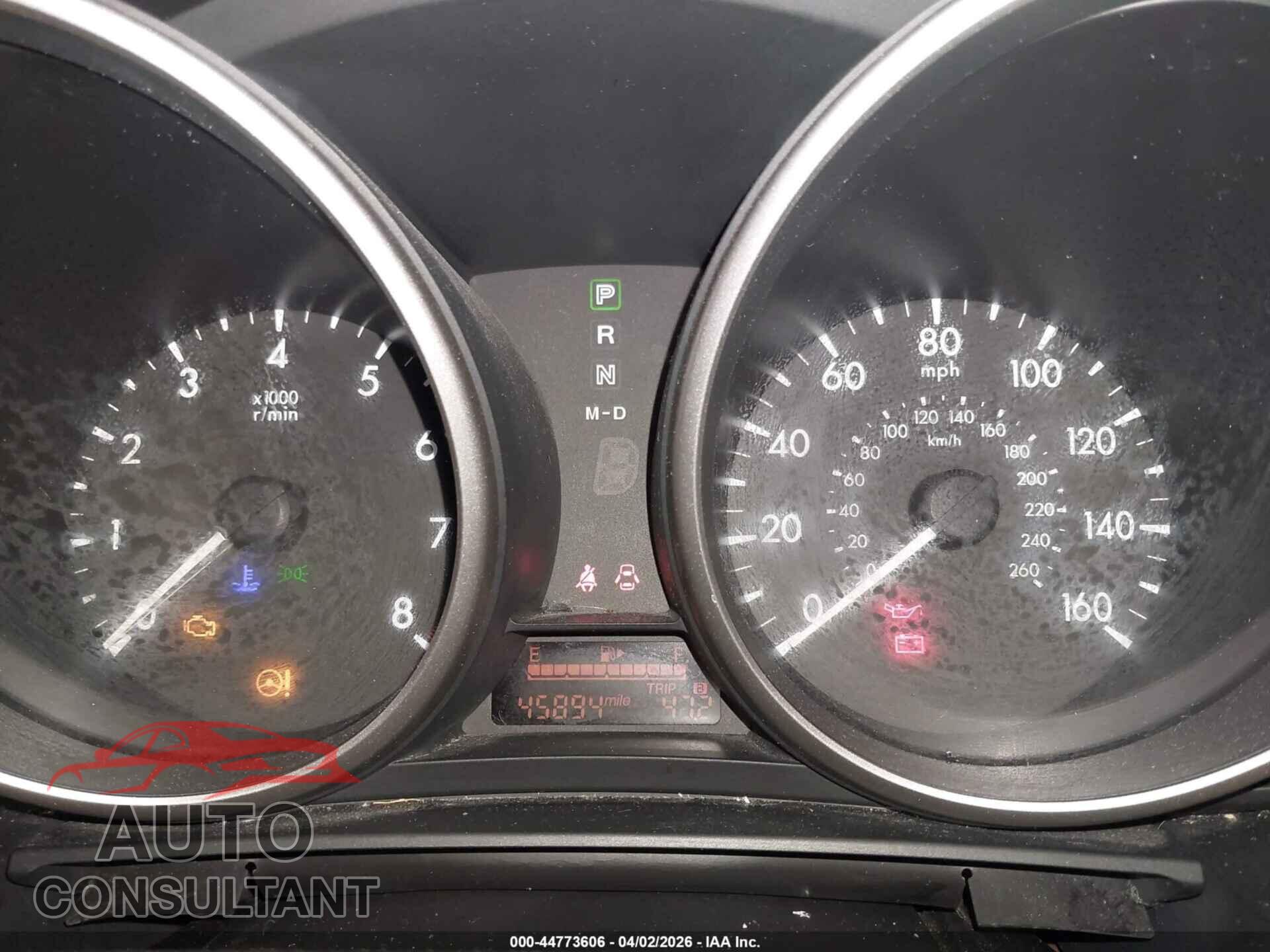 MAZDA MAZDA5 2013 - JM1CW2DL2D0161175