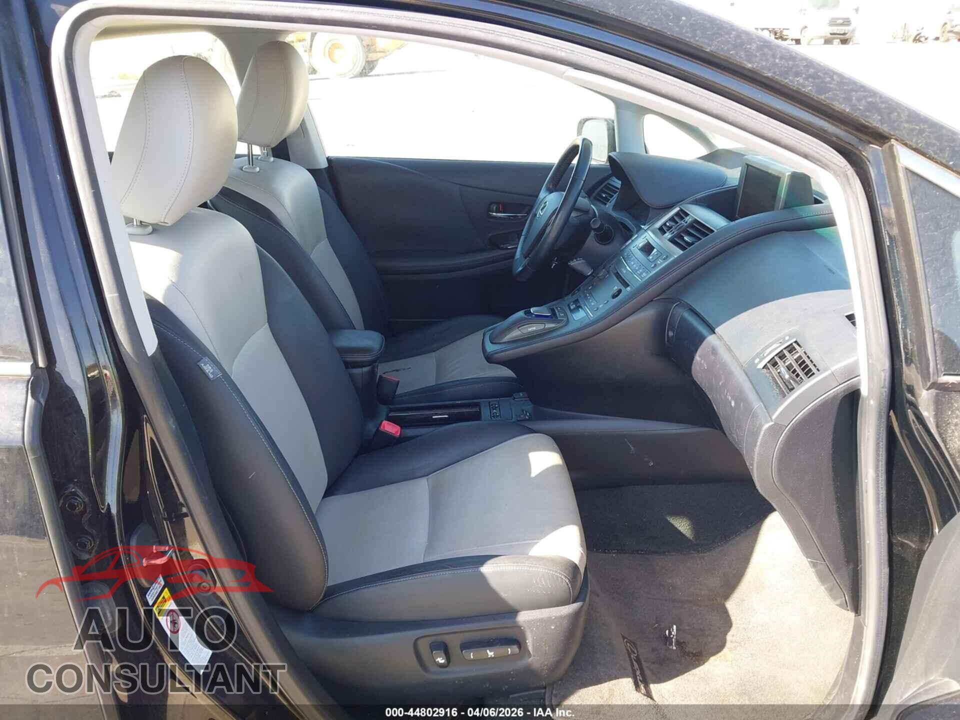 LEXUS HS 250H 2010 - JTHBB1BA0A2010806