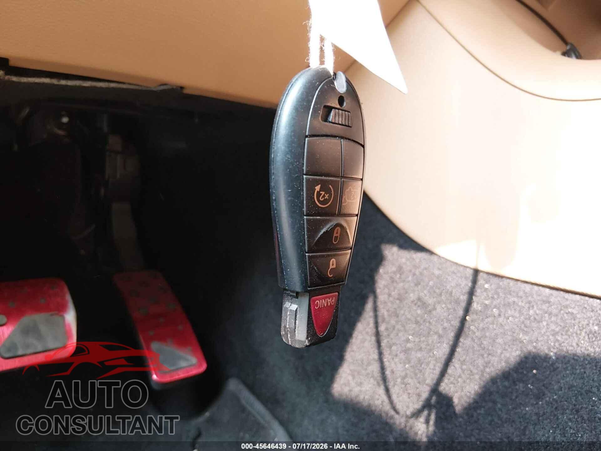 DODGE DURANGO 2012 - 1C4SDJET8CC144064
