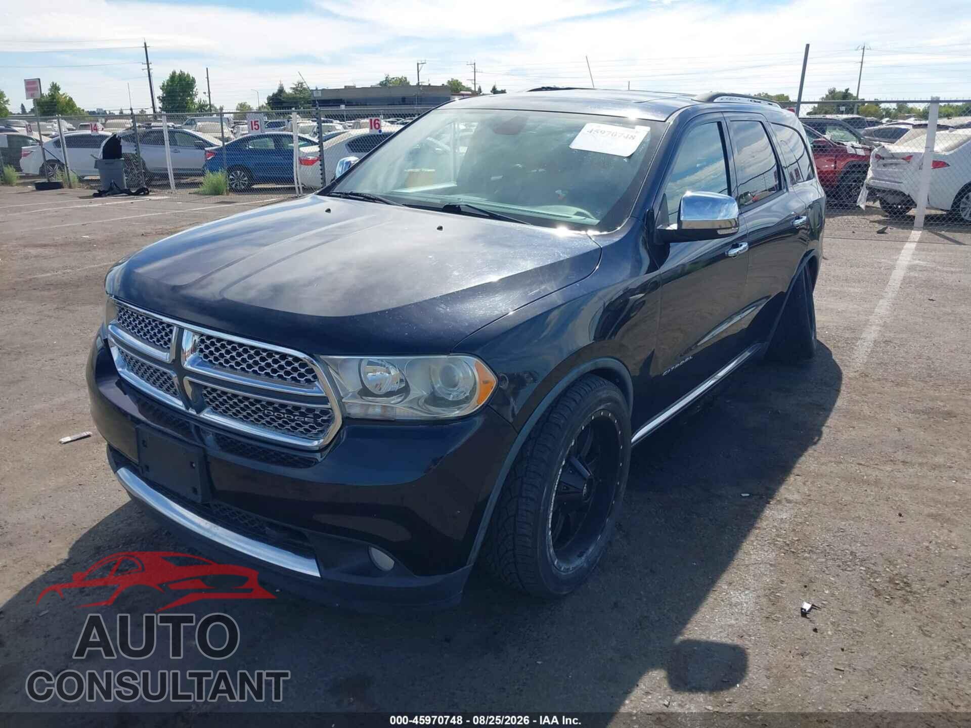 DODGE DURANGO 2011 - 1D4SE5GT7BC700268