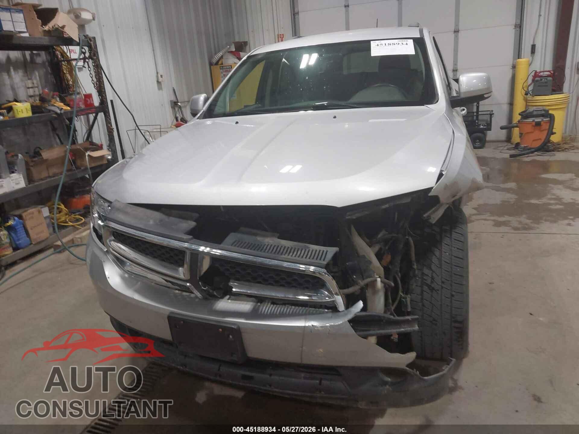 DODGE DURANGO 2012 - 1C4SDJDT4CC112309