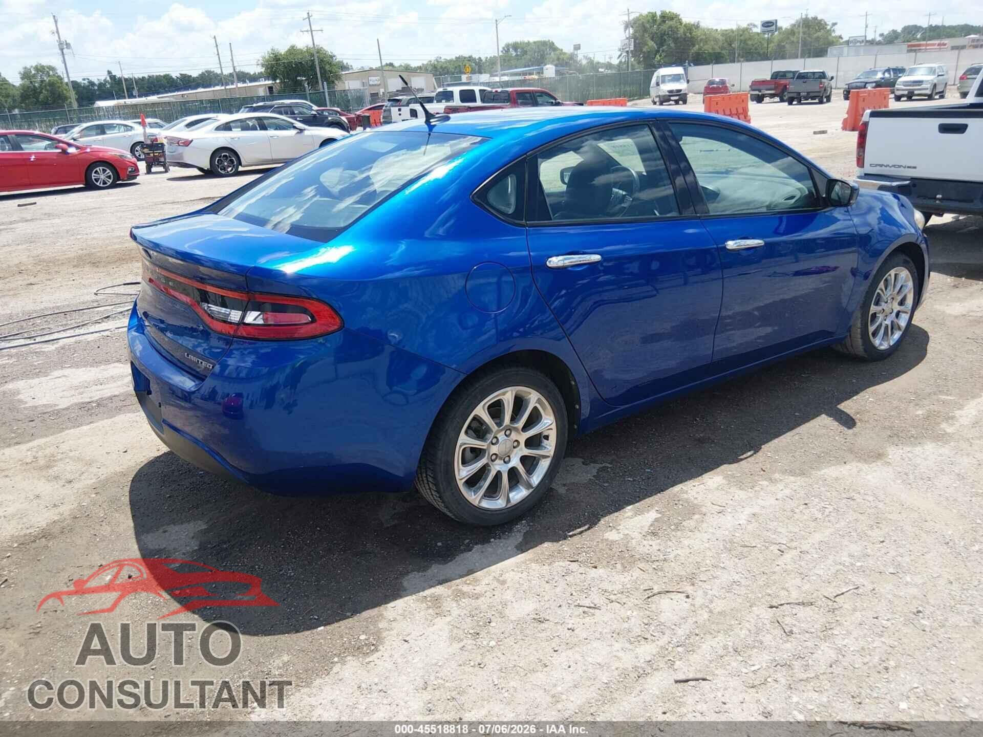 DODGE DART 2013 - 1C3CDFCAXDD176078