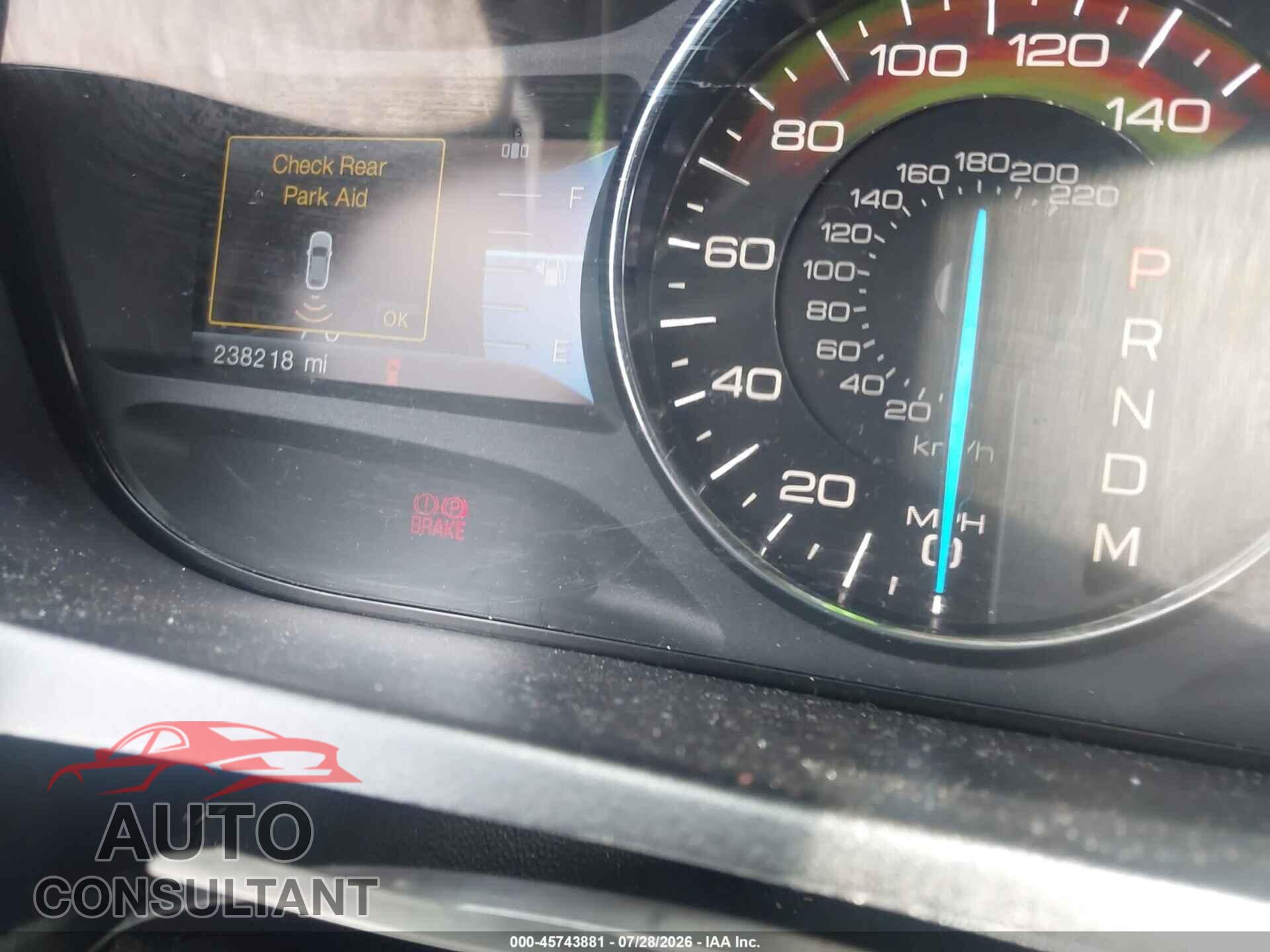 FORD EDGE 2012 - 2FMDK3KC9CBA25577