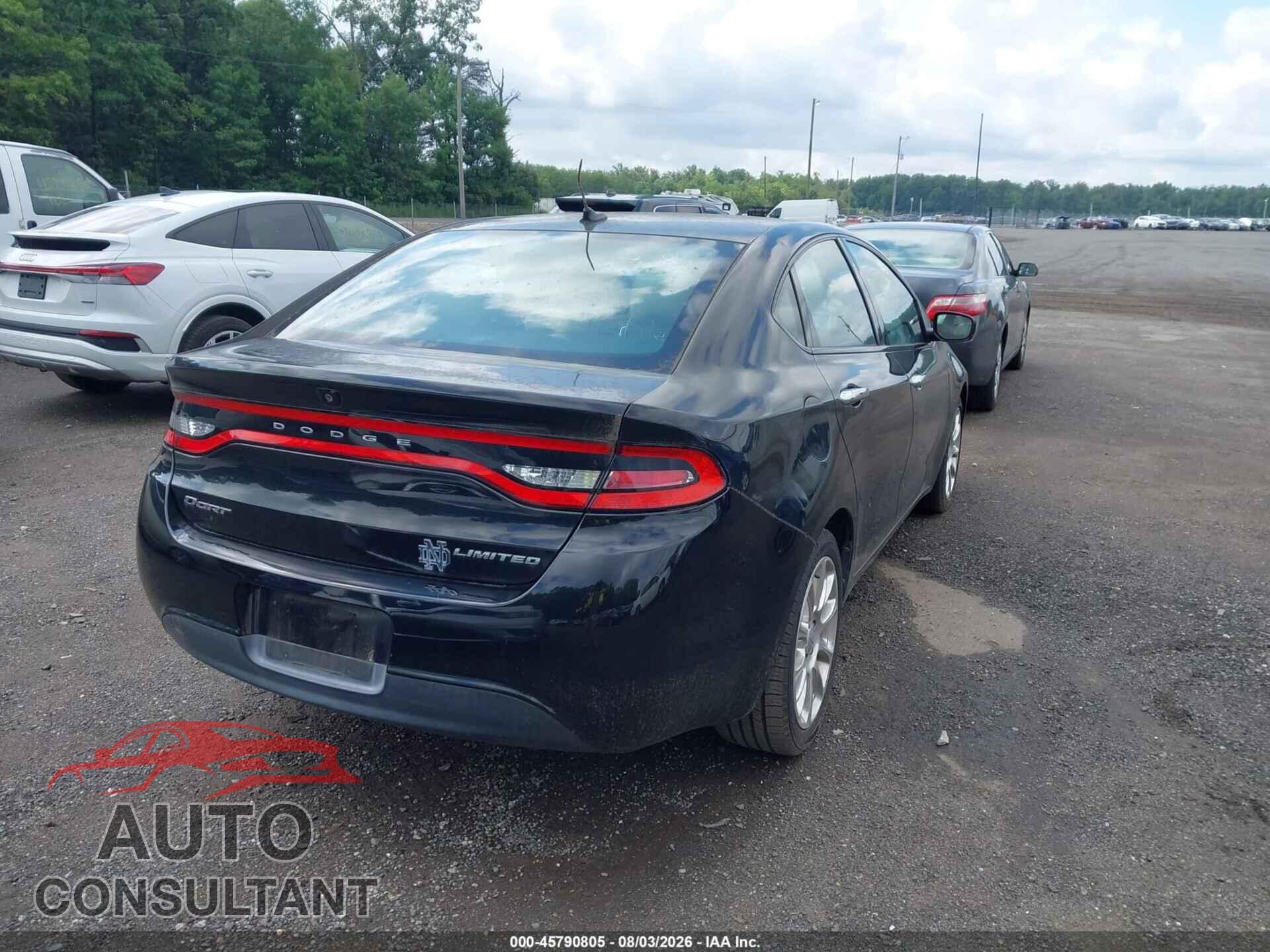 DODGE DART 2013 - 1C3CDFCA6DD188650