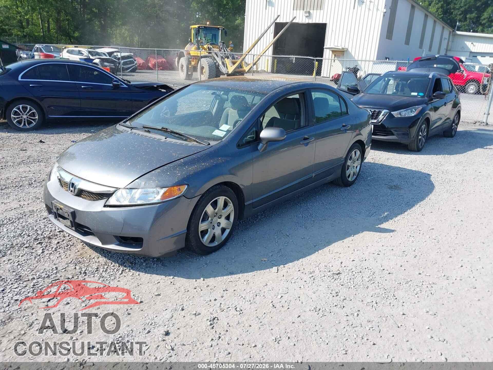 HONDA CIVIC 2010 - 19XFA1E5XAE047448