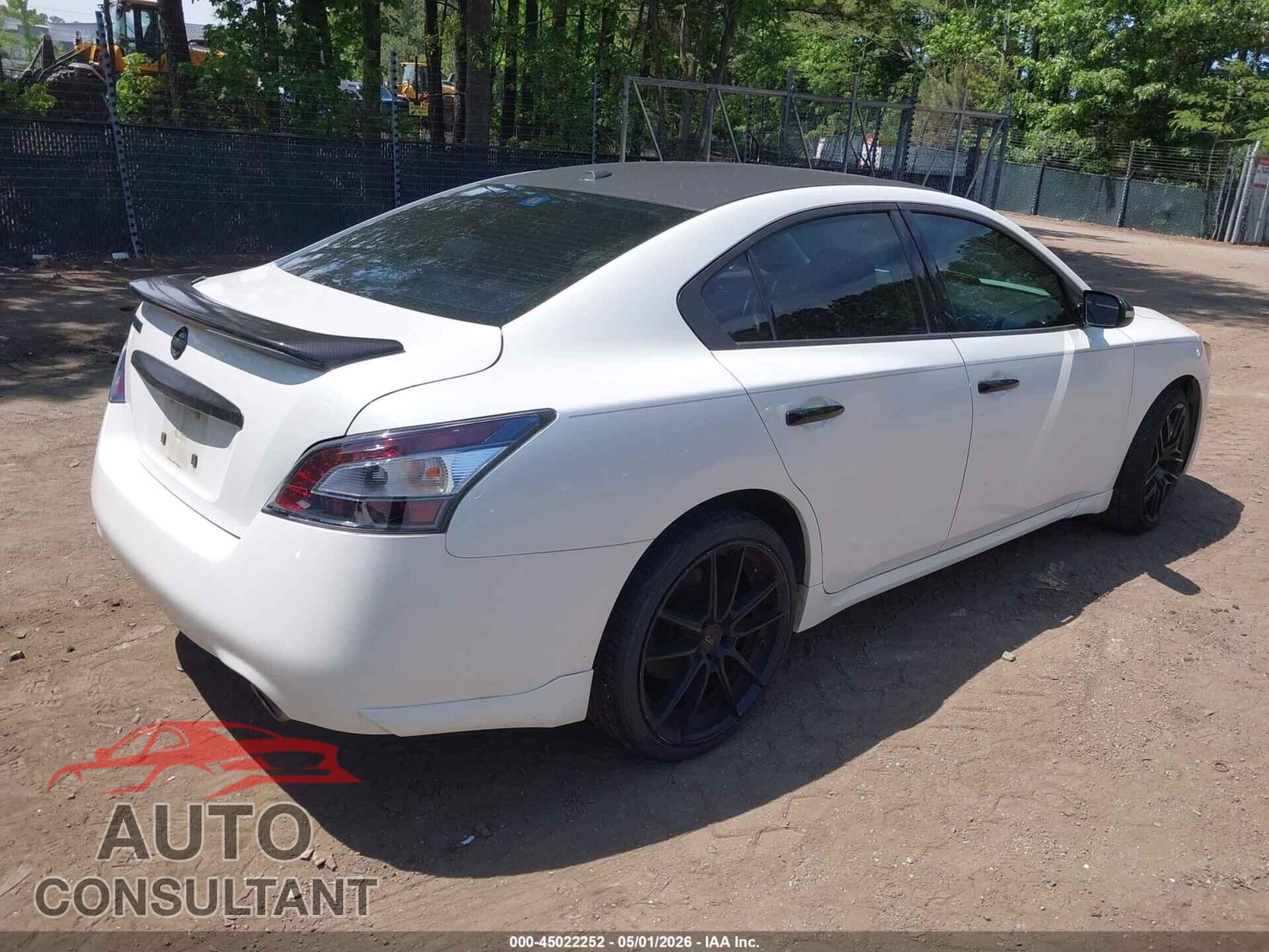 NISSAN MAXIMA 2014 - 1N4AA5AP5EC478016