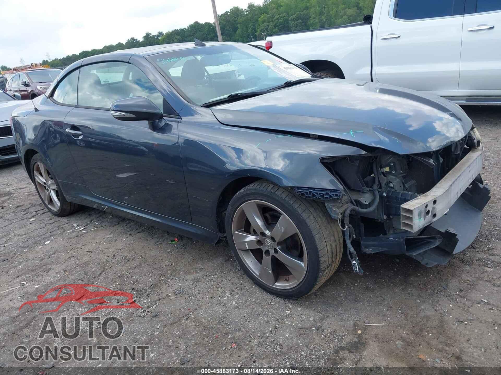 LEXUS IS 250C 2011 - JTHFF2C23B2519681