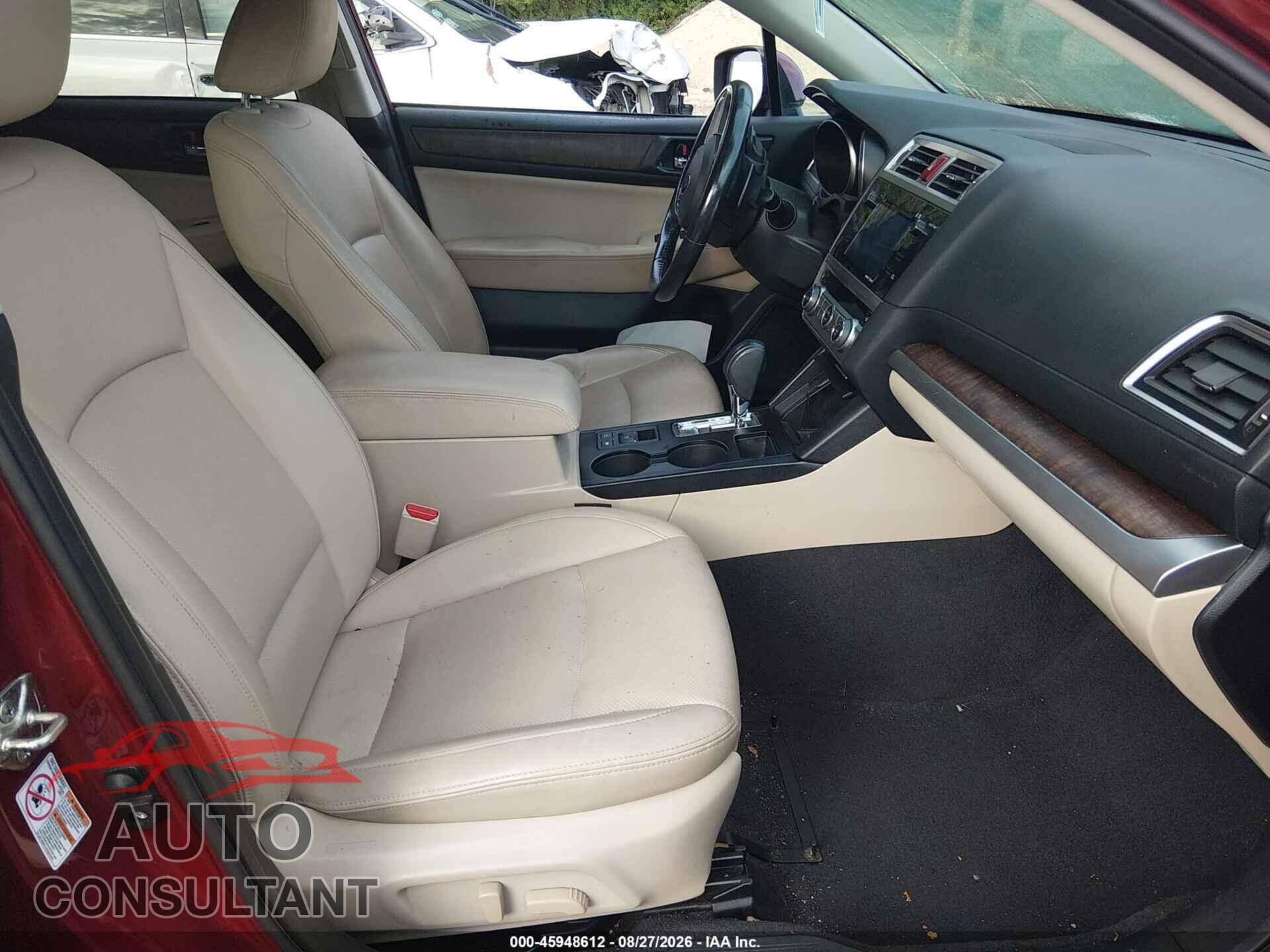SUBARU OUTBACK 2017 - 4S4BSANC5H3304412