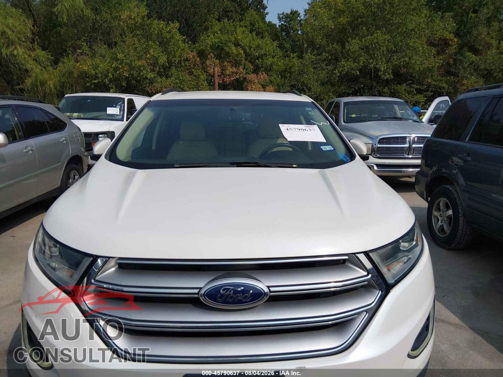 FORD EDGE 2015 - 2FMTK3J86FBB41963