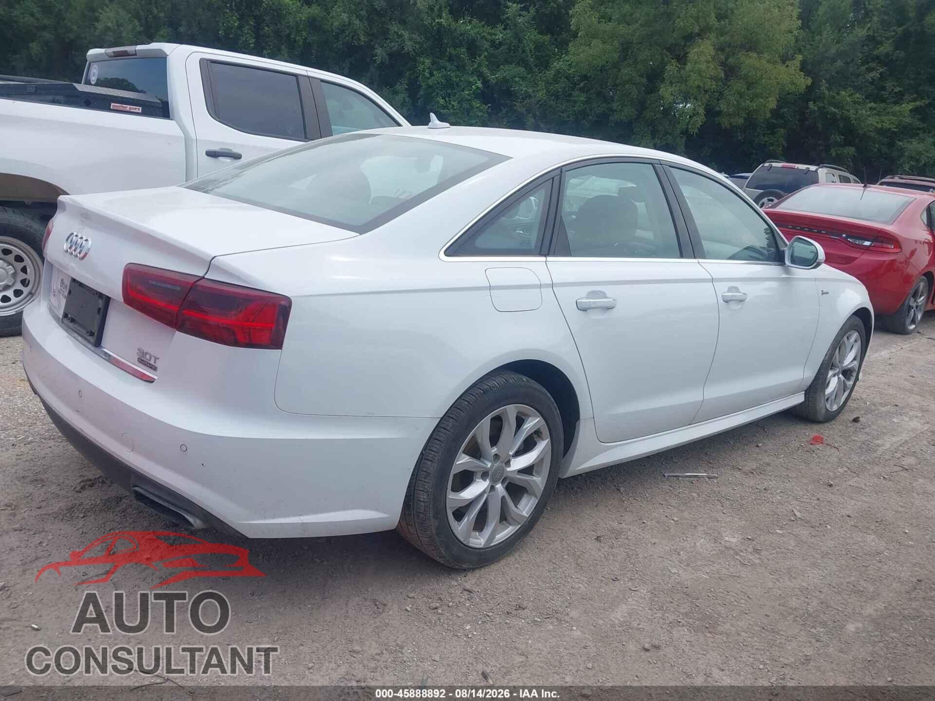 AUDI A6 2017 - WAUF2BFC3HN069357
