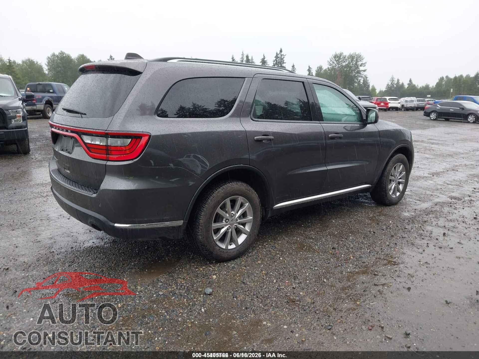 DODGE DURANGO 2017 - 1C4RDJAG4HC883690