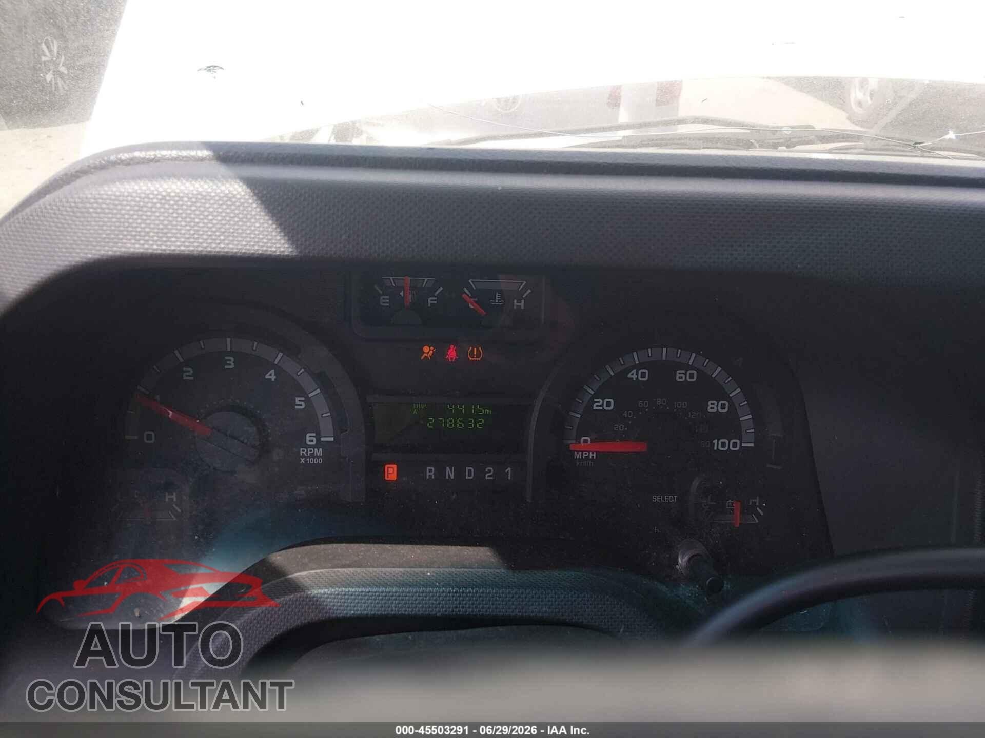 FORD E-250 2012 - 1FTNS2EL0CDA85496