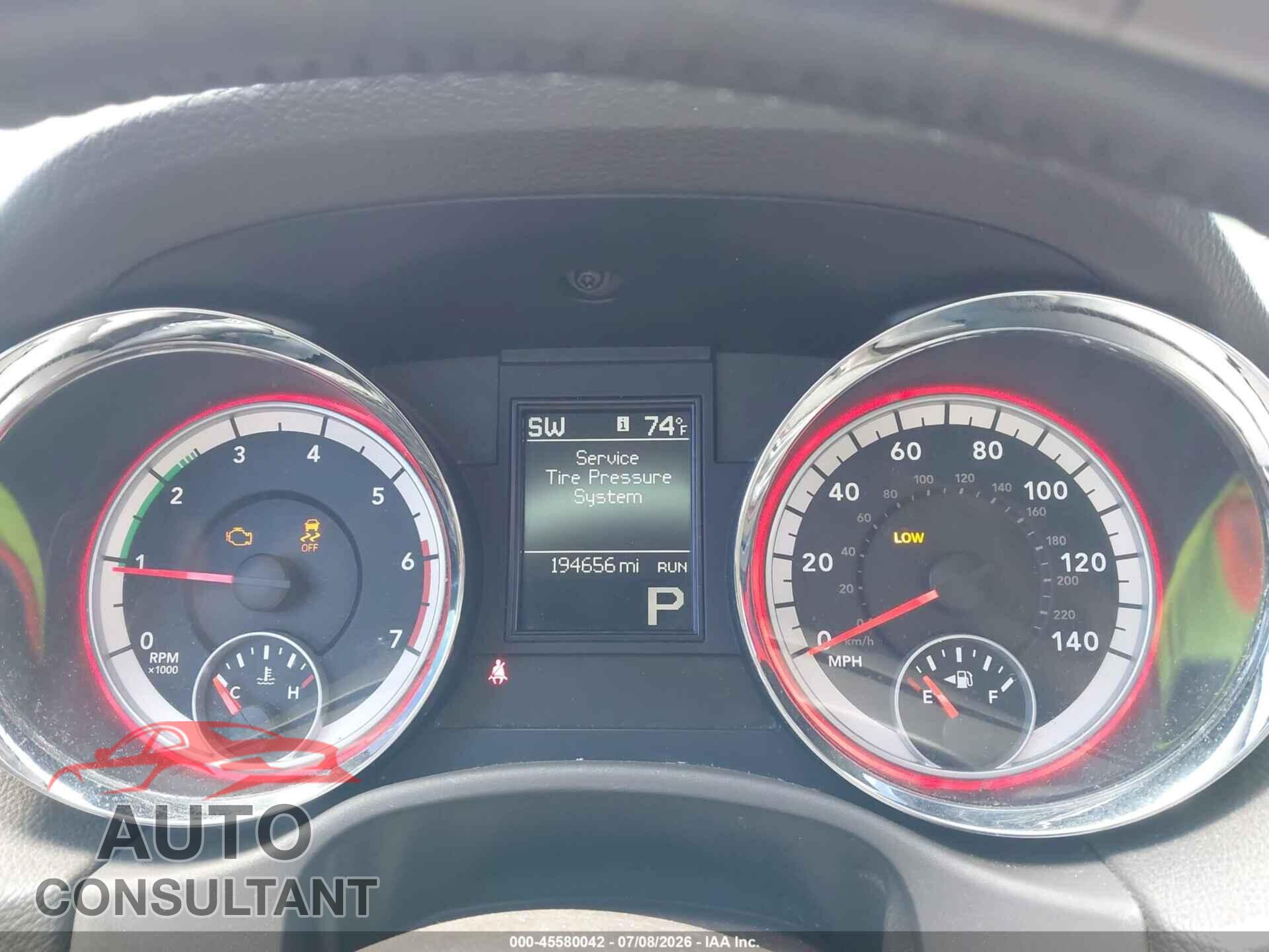 DODGE DURANGO 2012 - 1C4SDJDT2CC271748