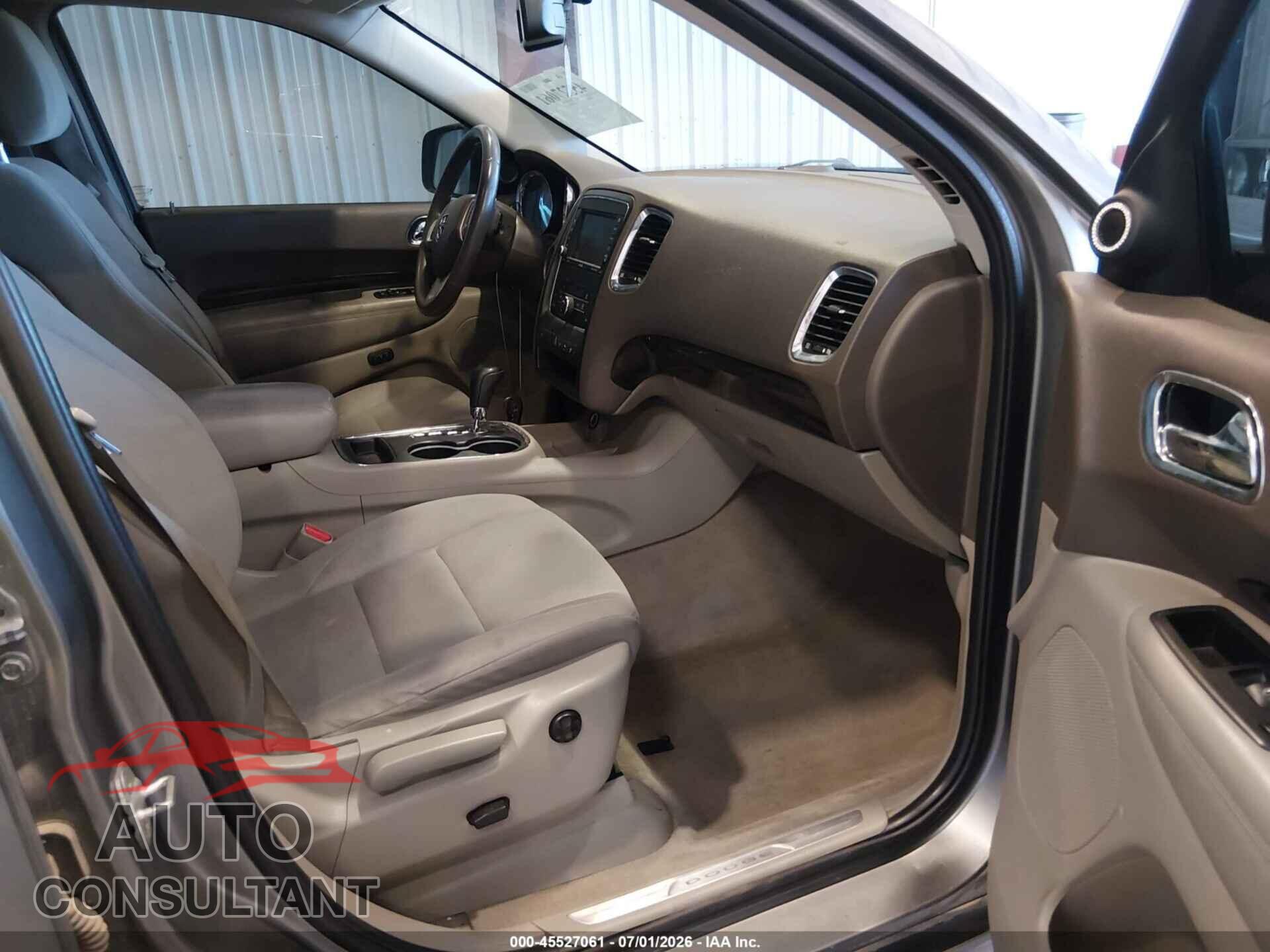 DODGE DURANGO 2012 - 1C4RDJDG4CC112666