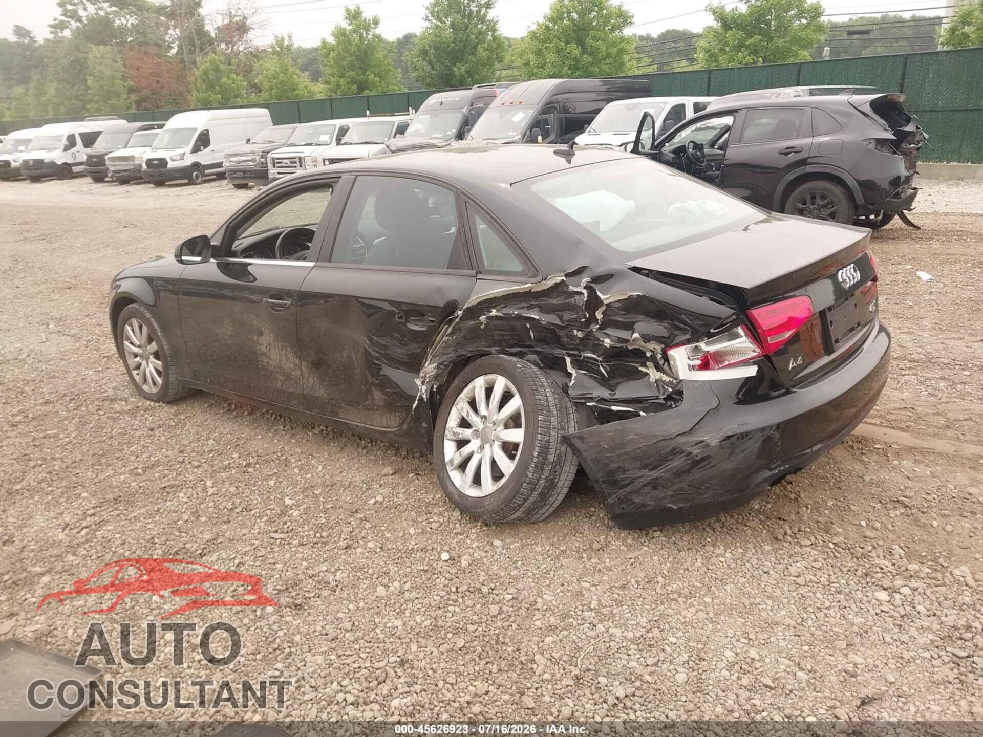 AUDI A4 2013 - WAUBFAFL8DN032683