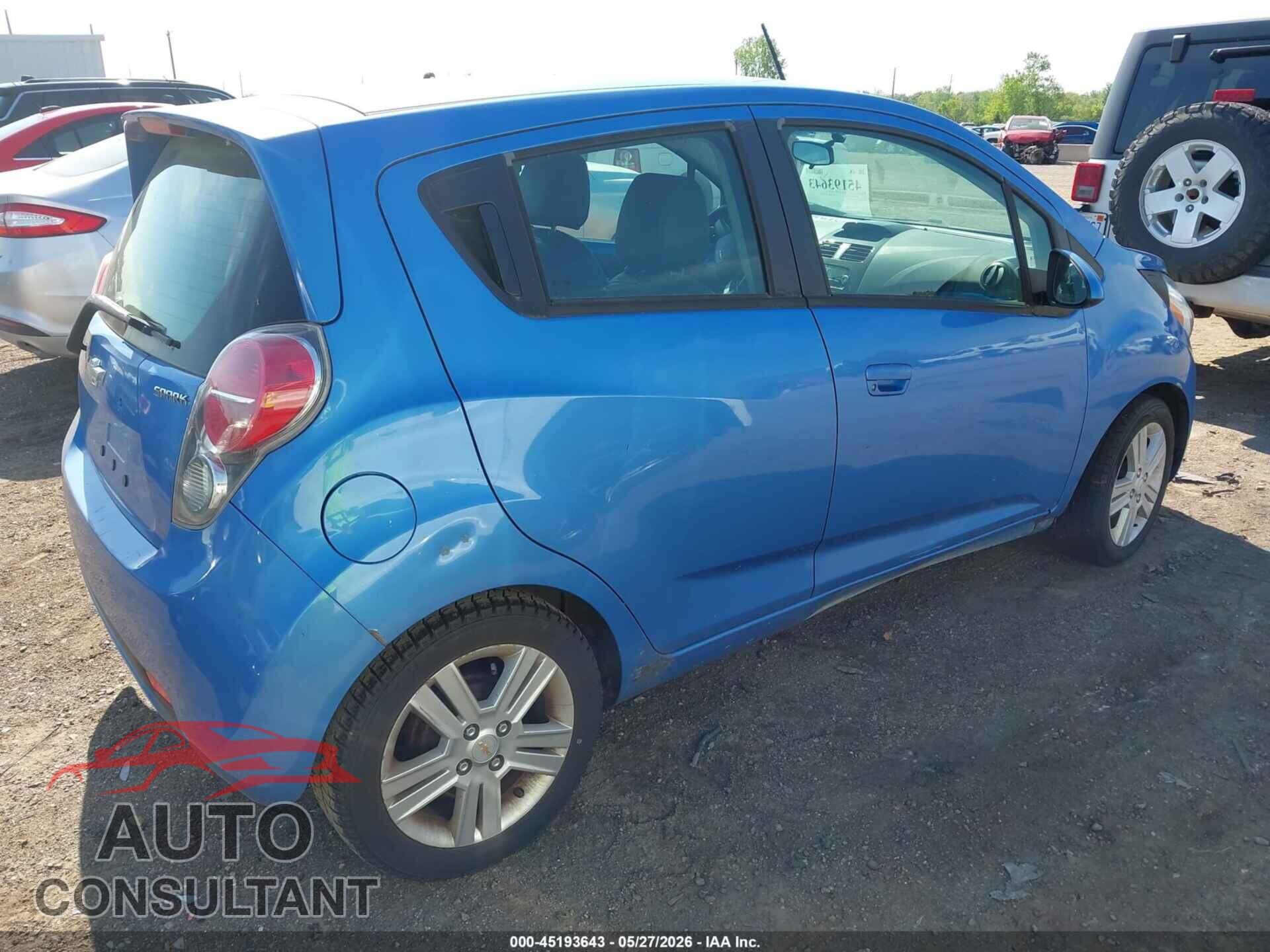 CHEVROLET SPARK 2014 - KL8CA6S95EC419680
