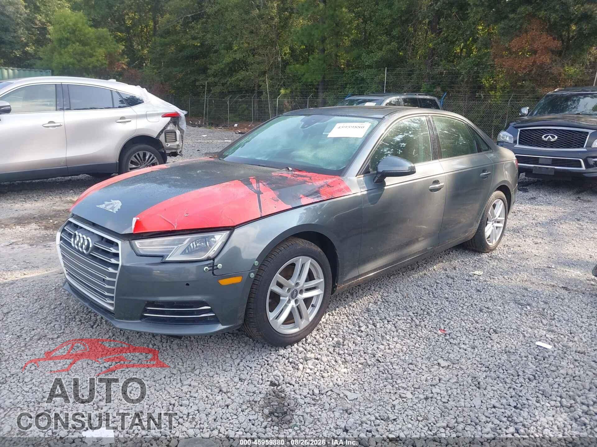 AUDI A4 2017 - WAUGMAF49HN048787