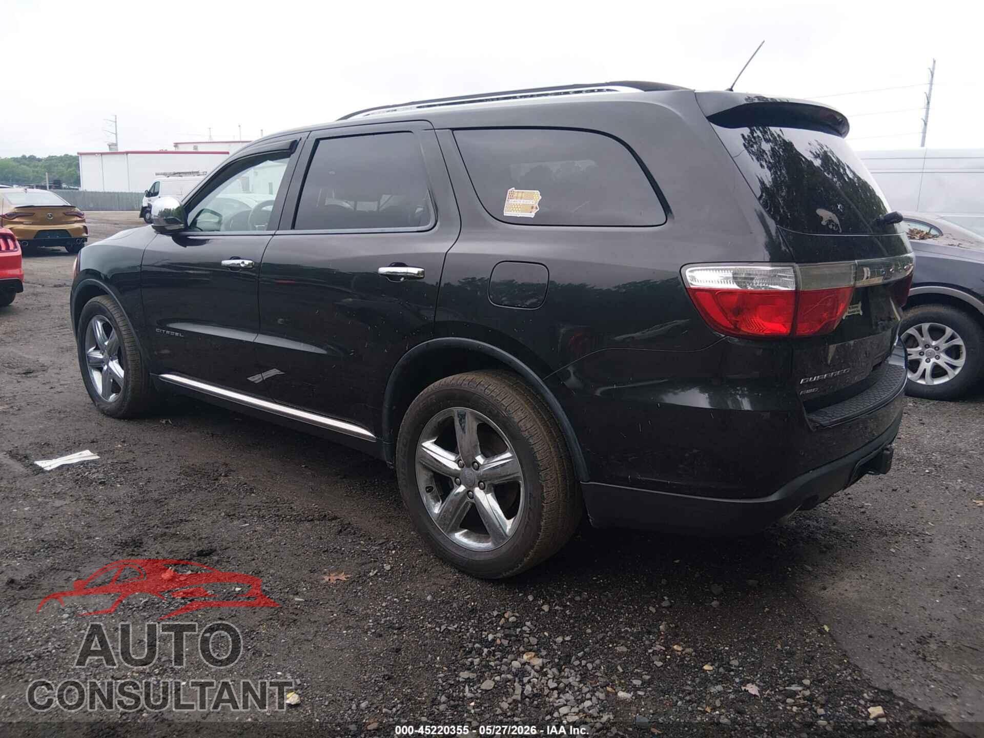 DODGE DURANGO 2013 - 1C4SDJET0DC500752