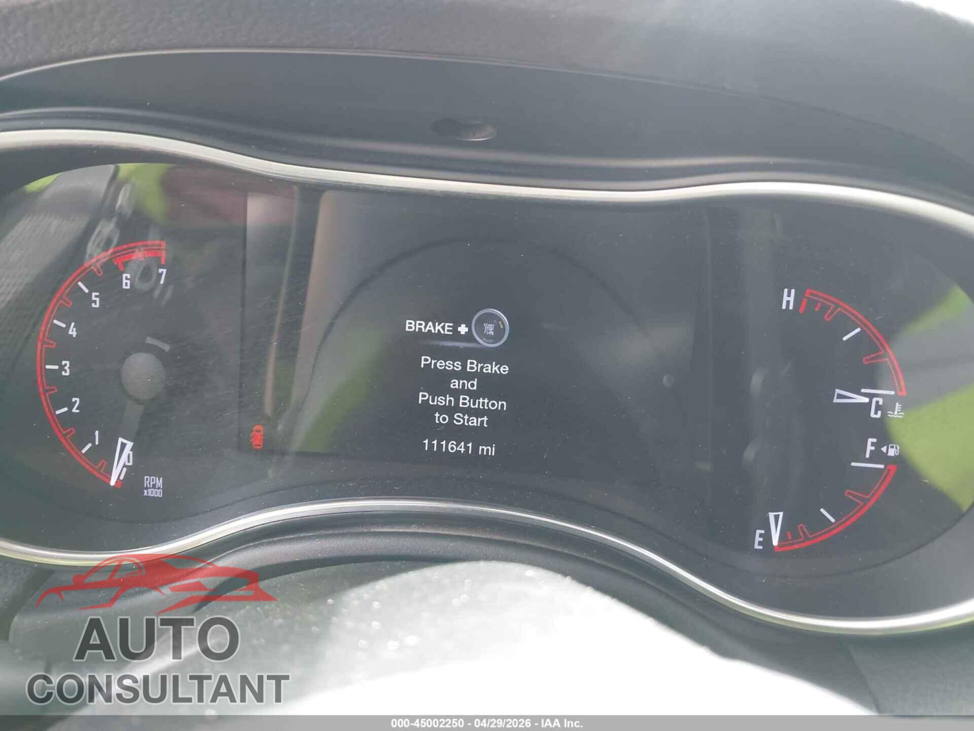 DODGE DURANGO 2019 - 1C4SDJFTXKC692614