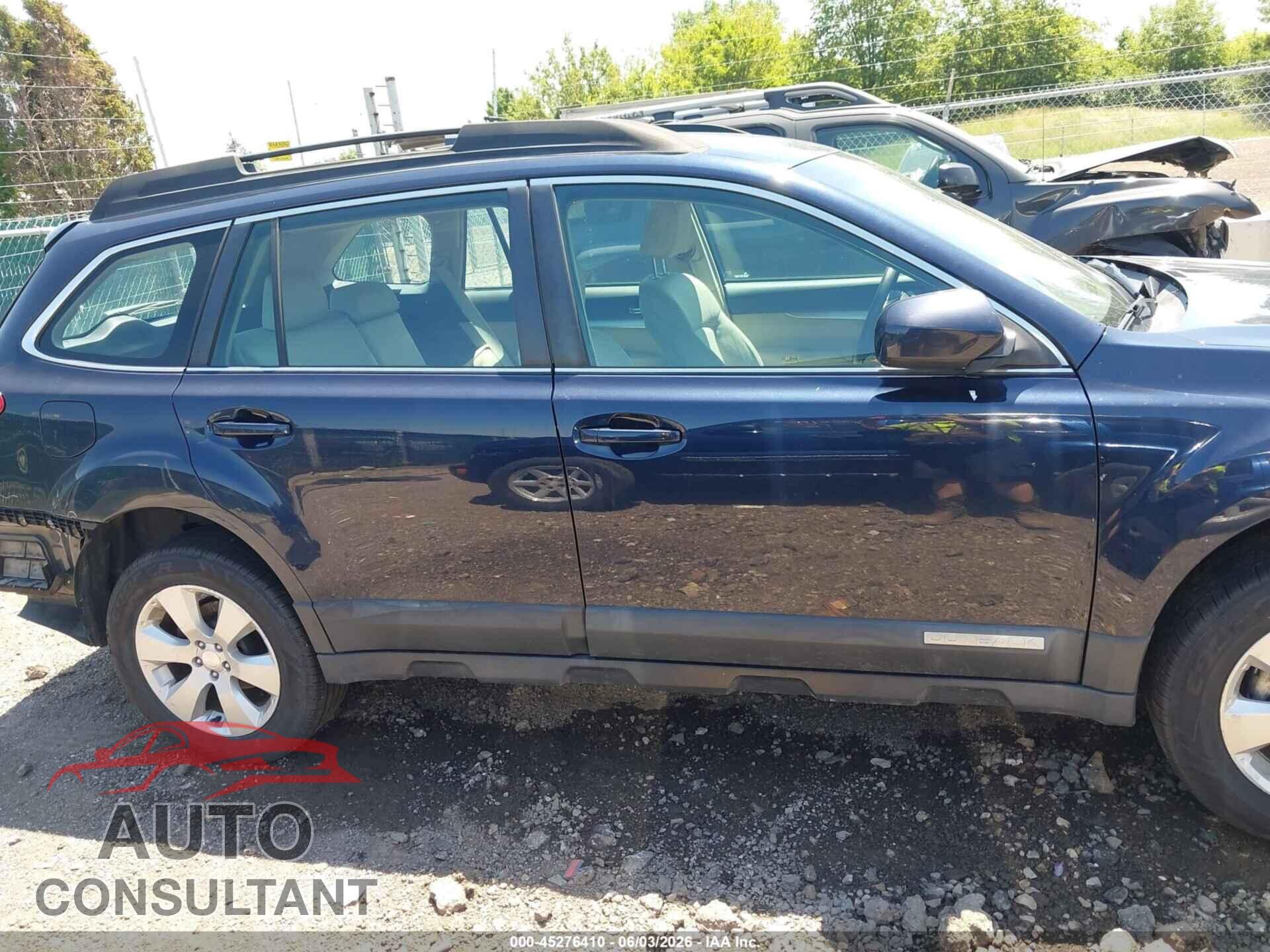 SUBARU OUTBACK 2012 - 4S4BRCAC6C3212764