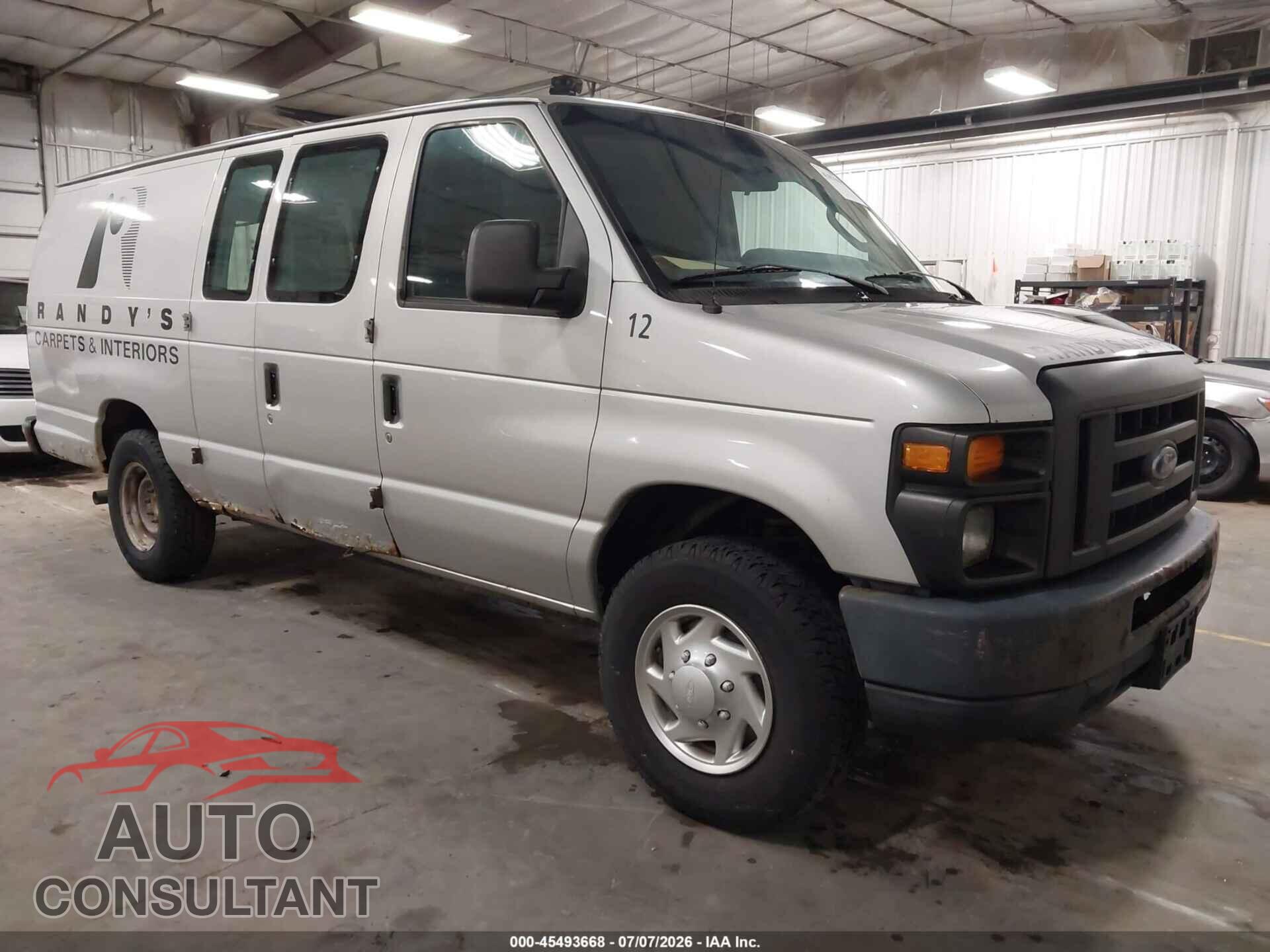 FORD E-250 2012 - 1FTNS2EL0CDA92237