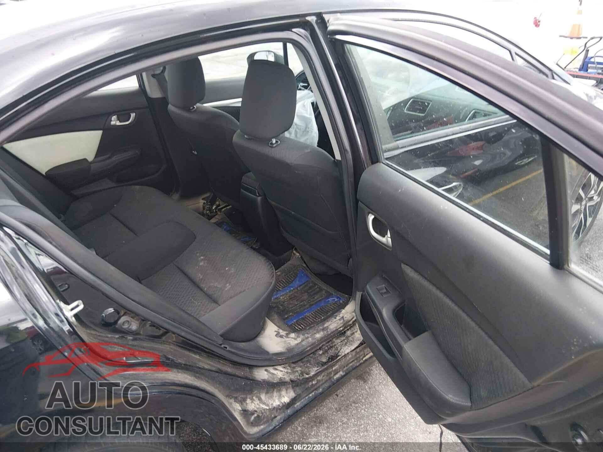 HONDA CIVIC 2014 - 2HGFB2F83EH558281