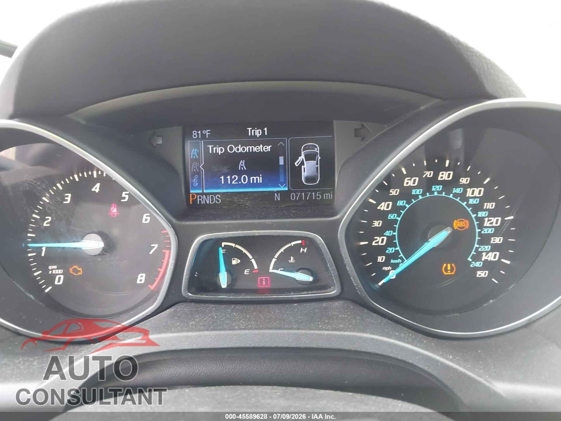 FORD ESCAPE 2013 - 1FMCU9J99DUA90651