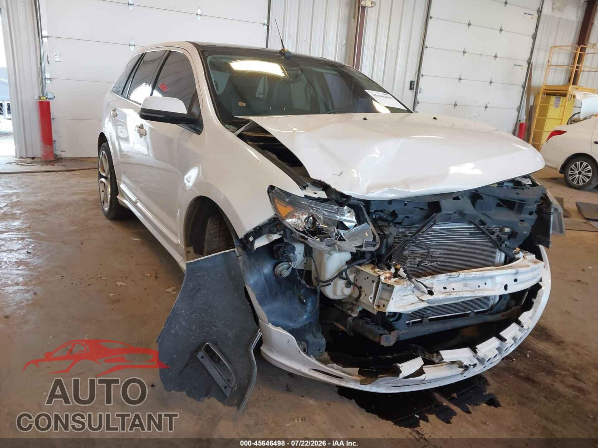 FORD EDGE 2012 - 2FMDK3AK1CBA36761
