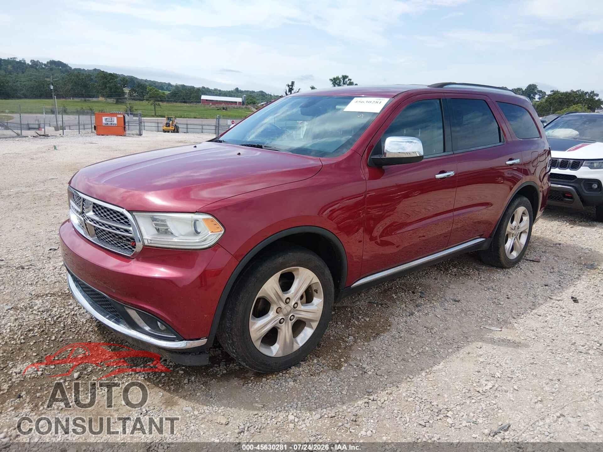 DODGE DURANGO 2015 - 1C4RDJAG0FC947348