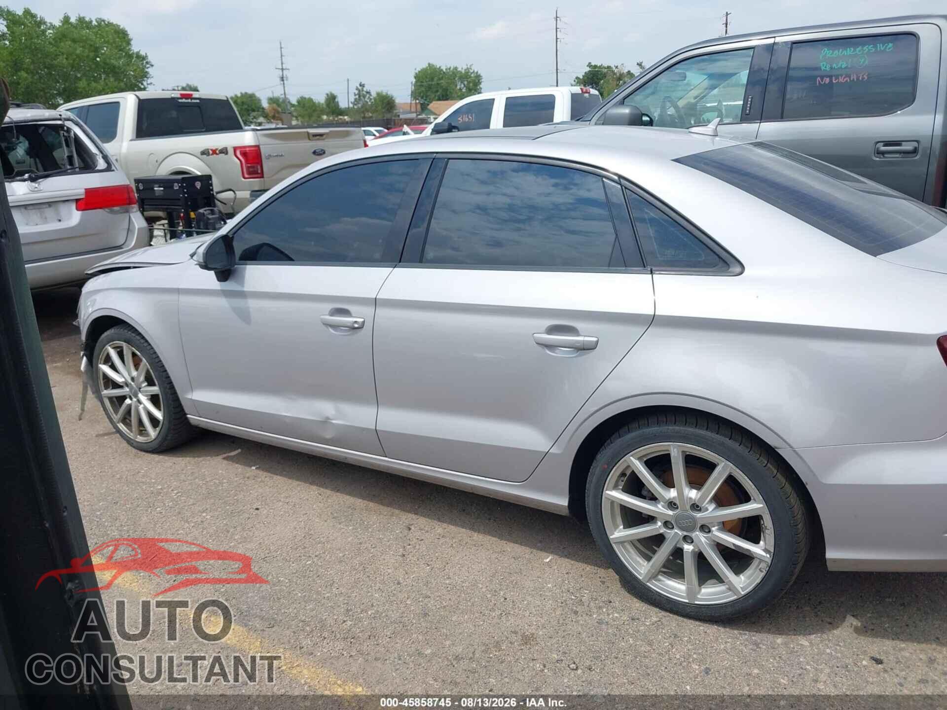 AUDI A3 2016 - WAUB8GFF4G1085657