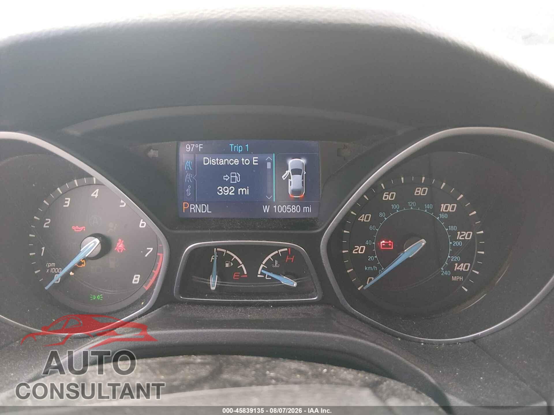 FORD FOCUS 2014 - 1FADP3F26EL372722