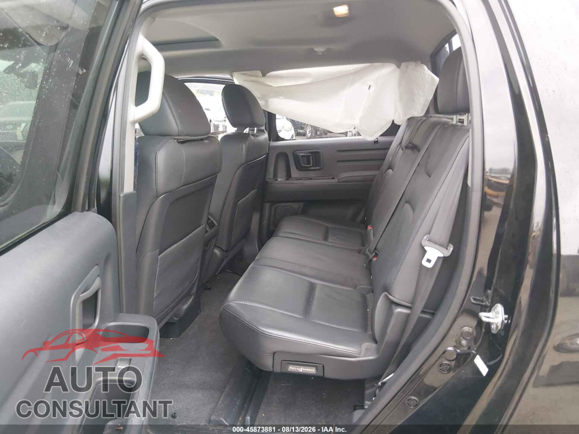 HONDA RIDGELINE 2013 - 5FPYK1F53DB013989