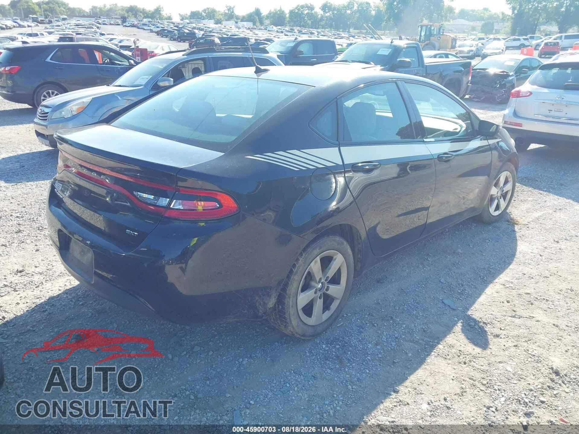 DODGE DART 2015 - 1C3CDFBB0FD159142