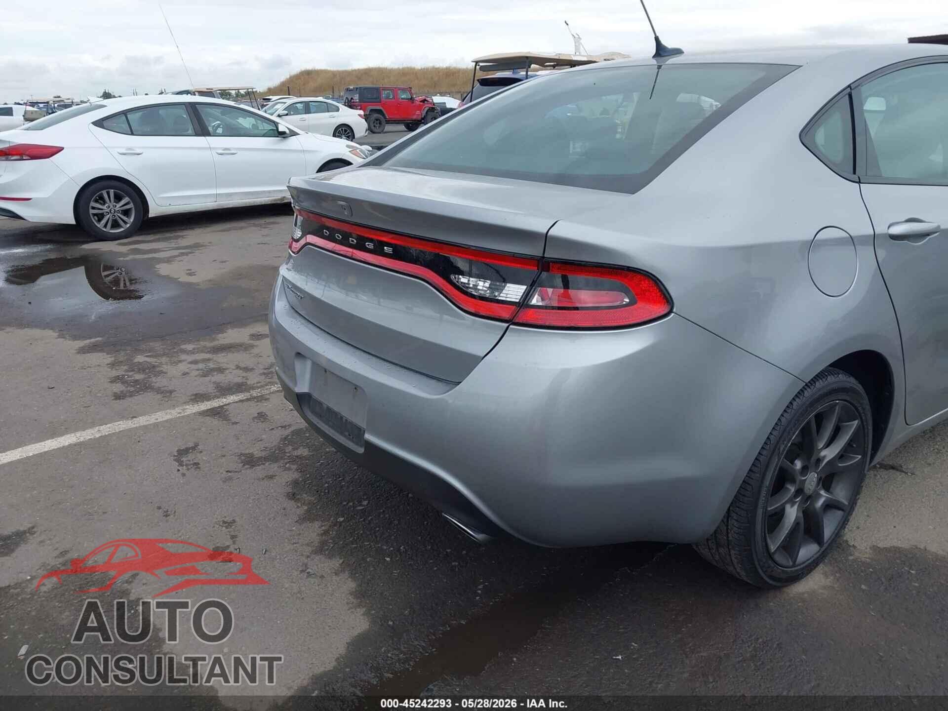 DODGE DART 2015 - 1C3CDFBBXFD330835
