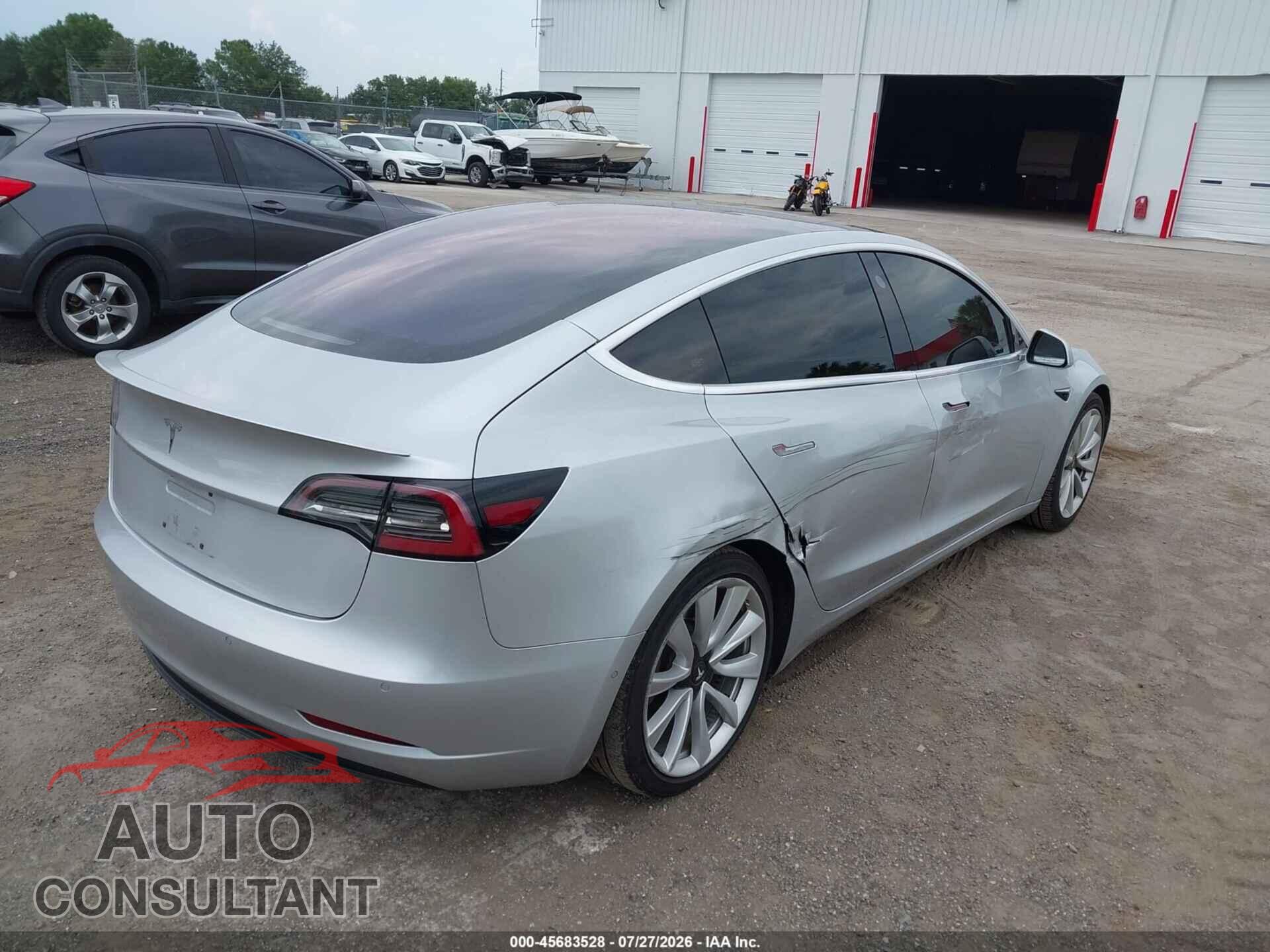 TESLA MODEL 3 2018 - 5YJ3E1EA6JF048448